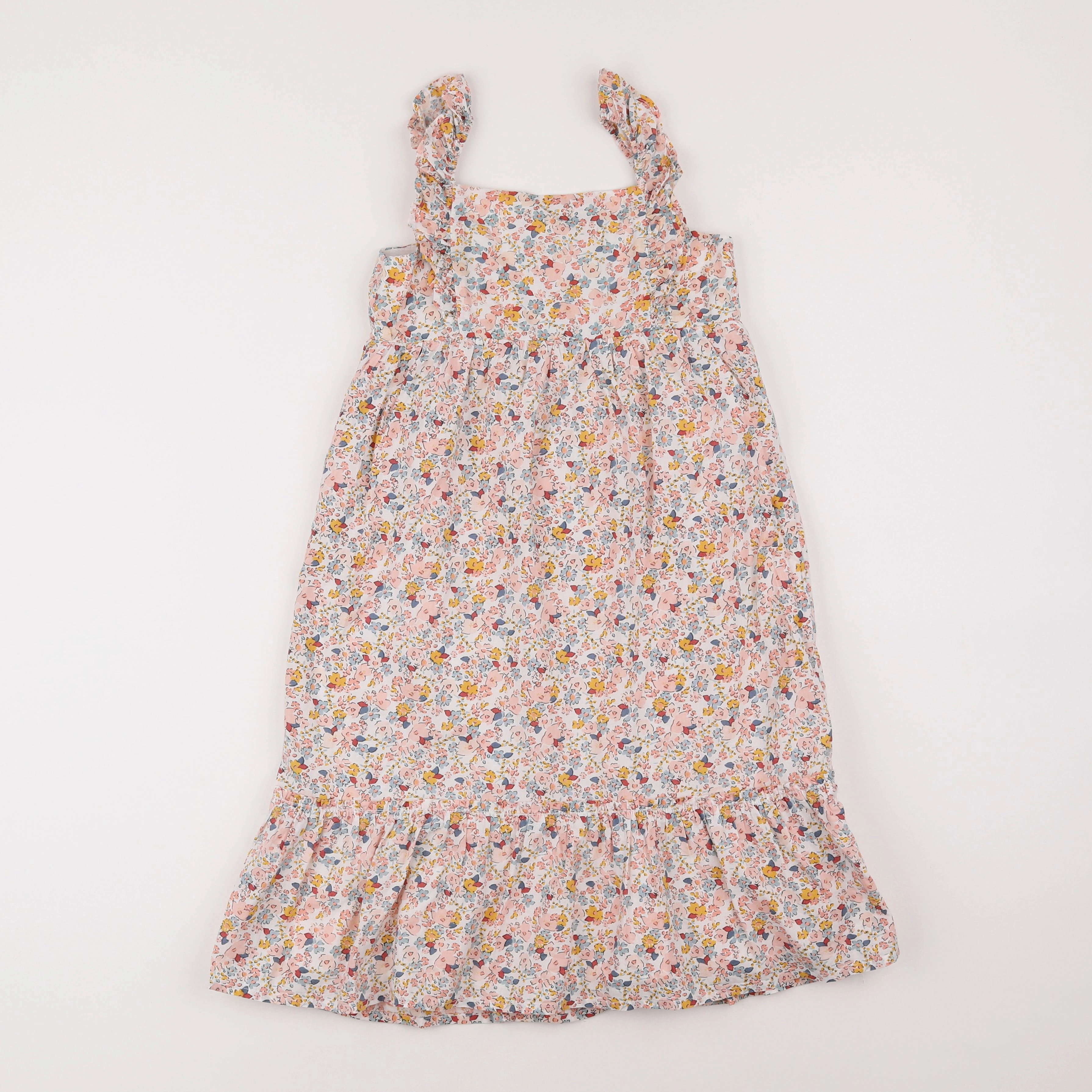 Vertbaudet - robe multicolore - 7 ans