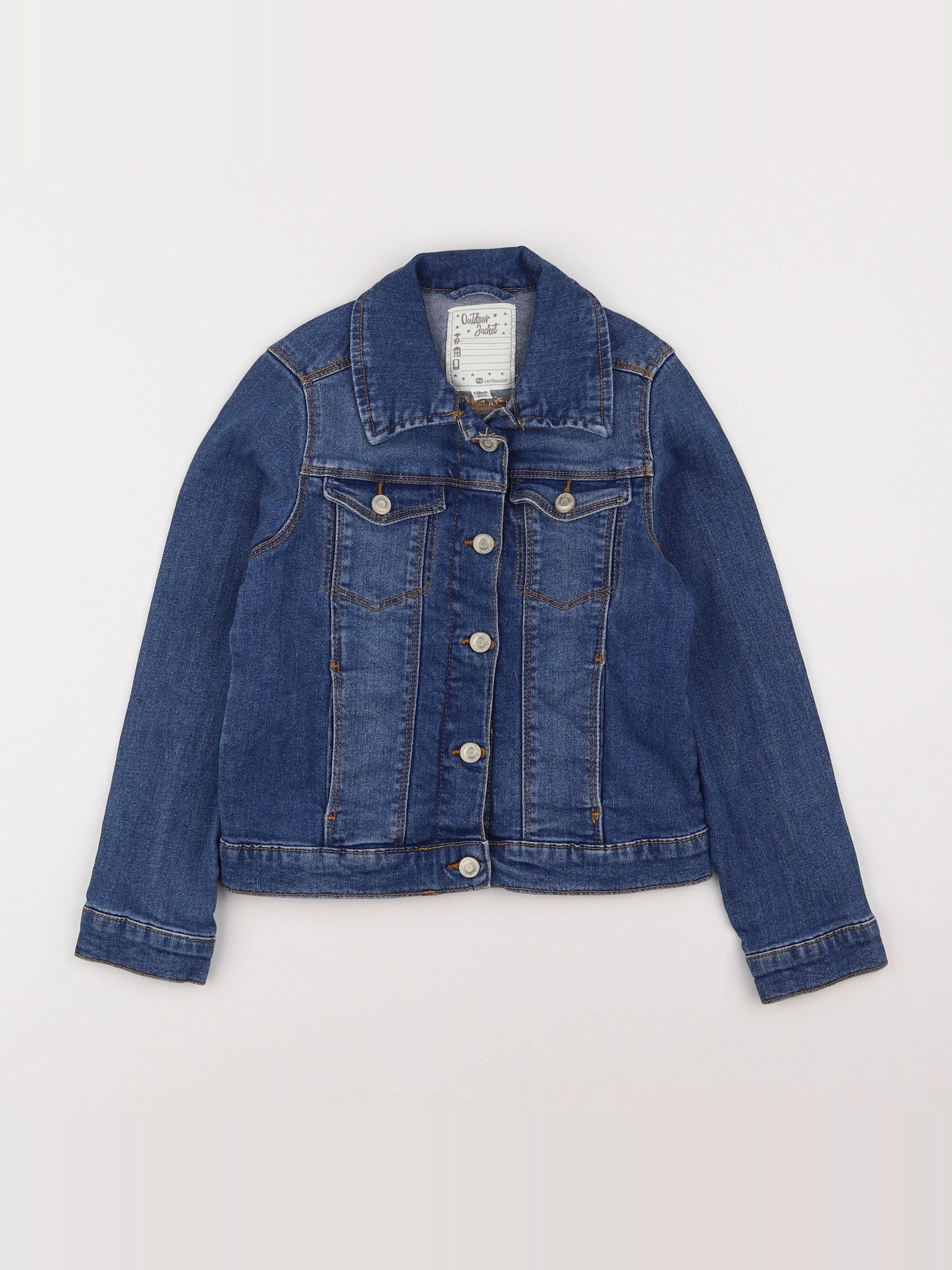 Vertbaudet - veste bleu - 8 ans