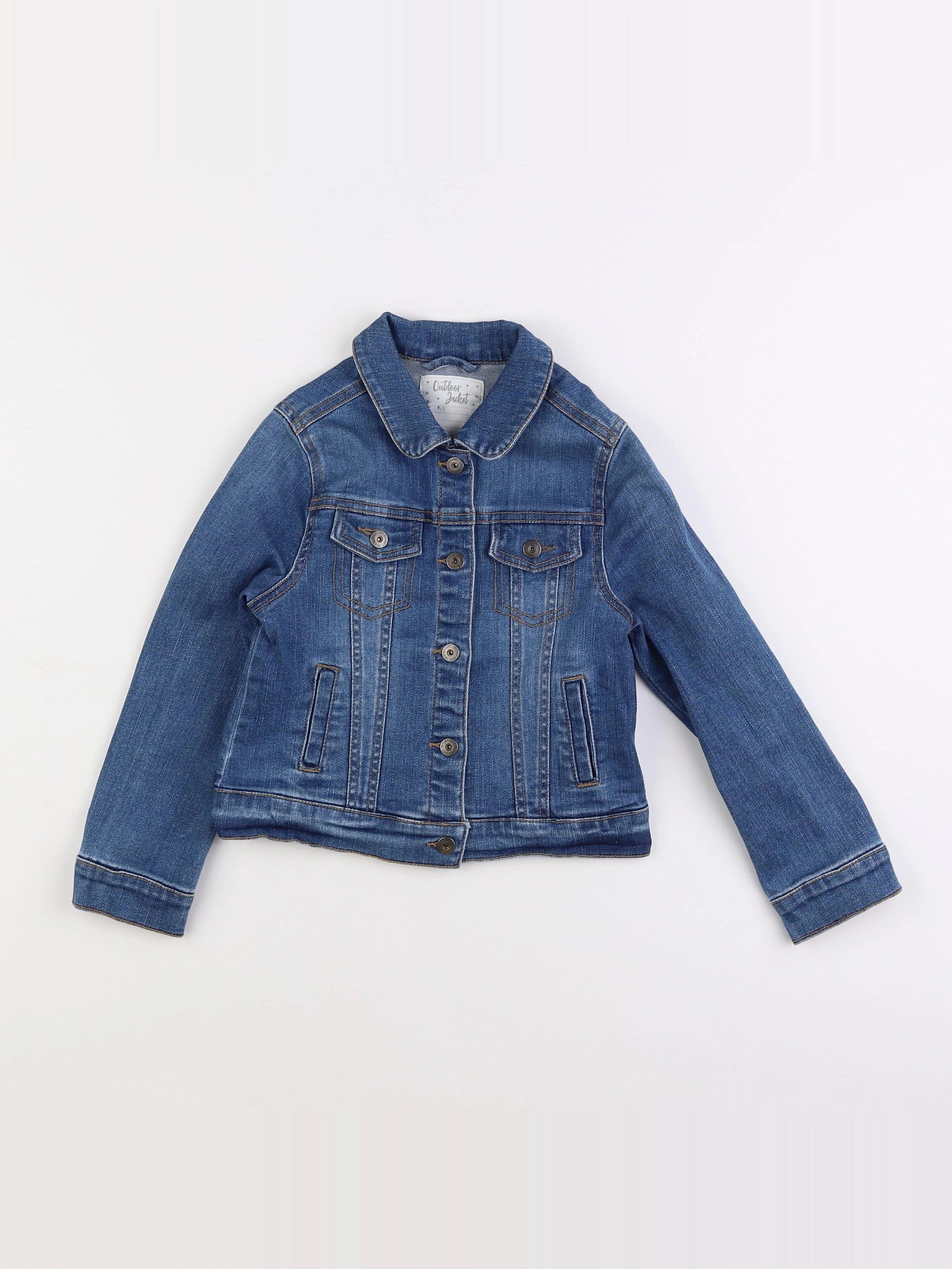 Vertbaudet - veste bleu - 6 ans