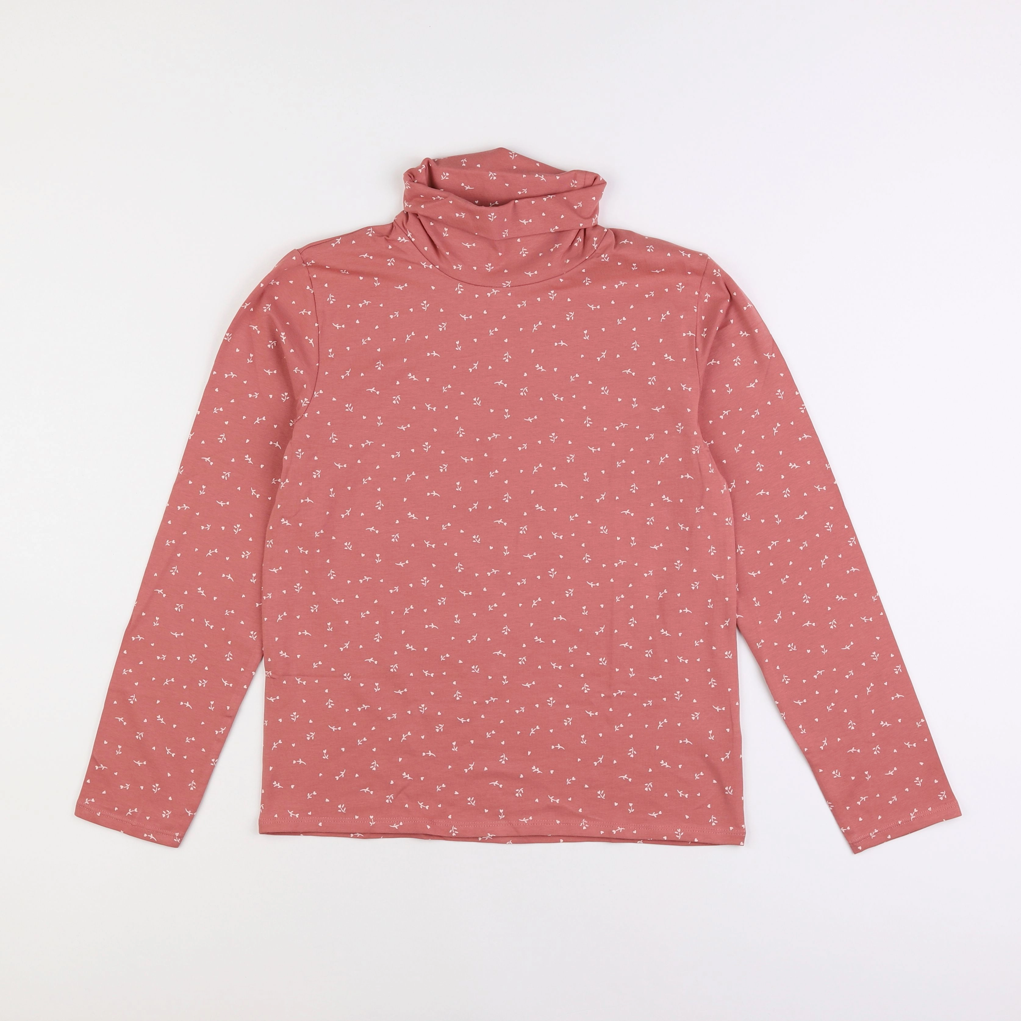 Vertbaudet - sous-pull rose - 14 ans