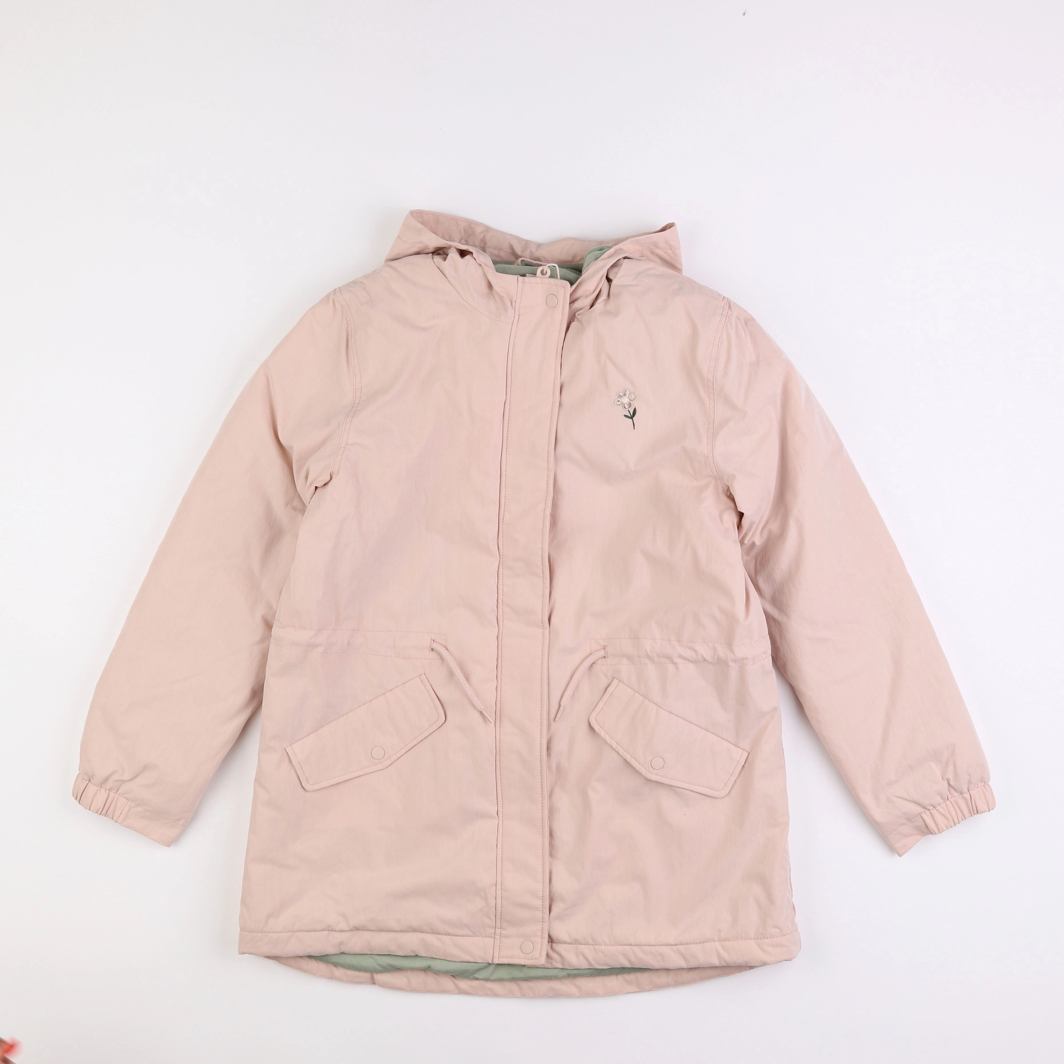 Vertbaudet - parka rose - 14 ans