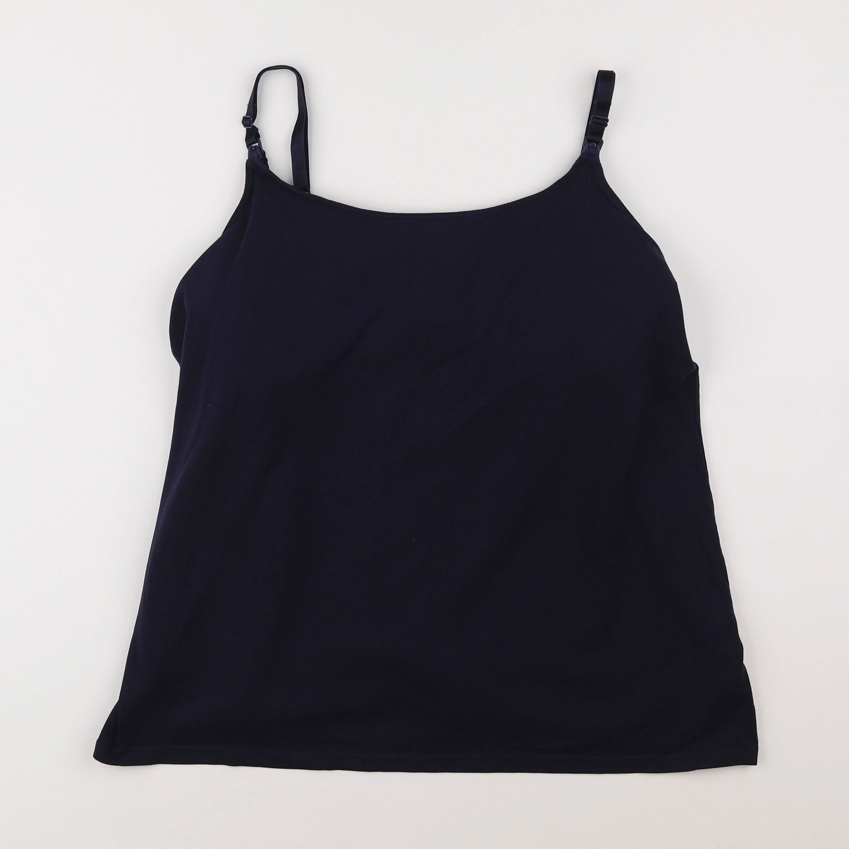 H&M - débardeur grossesse bleu - 42