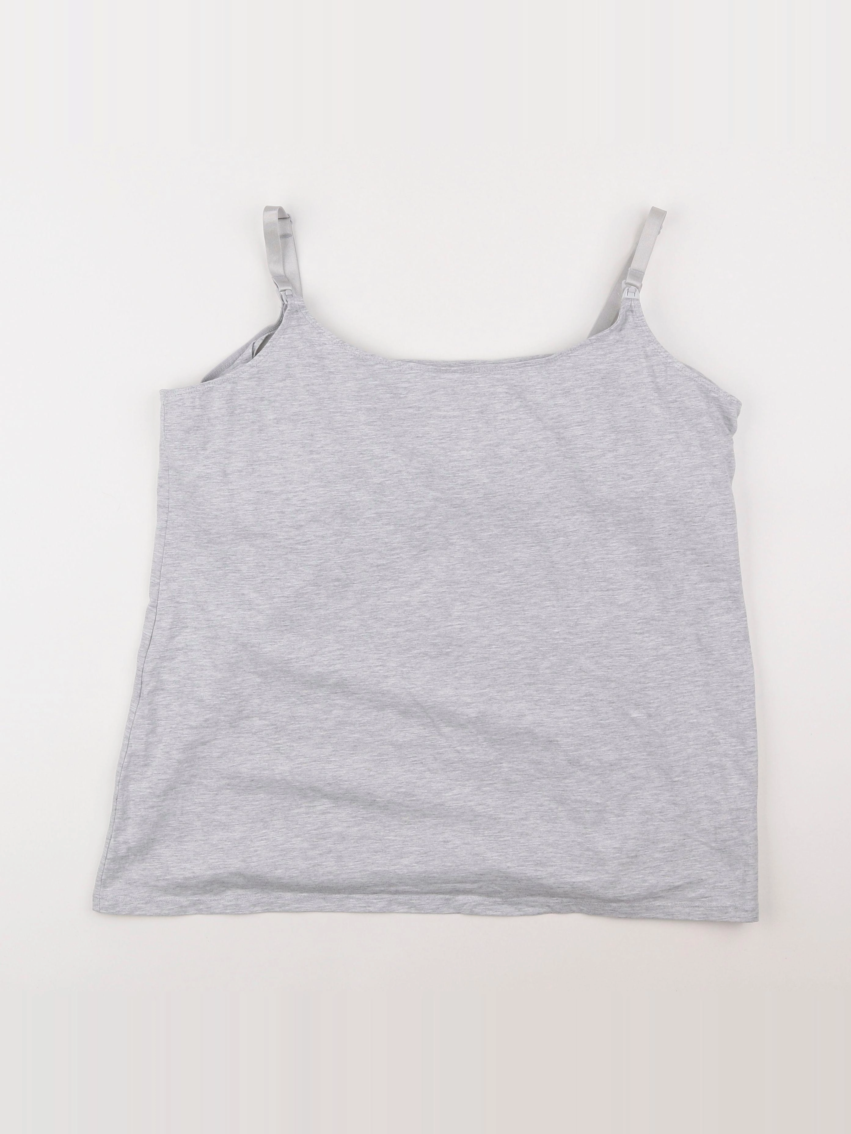H&M - débardeur grossesse gris - 42