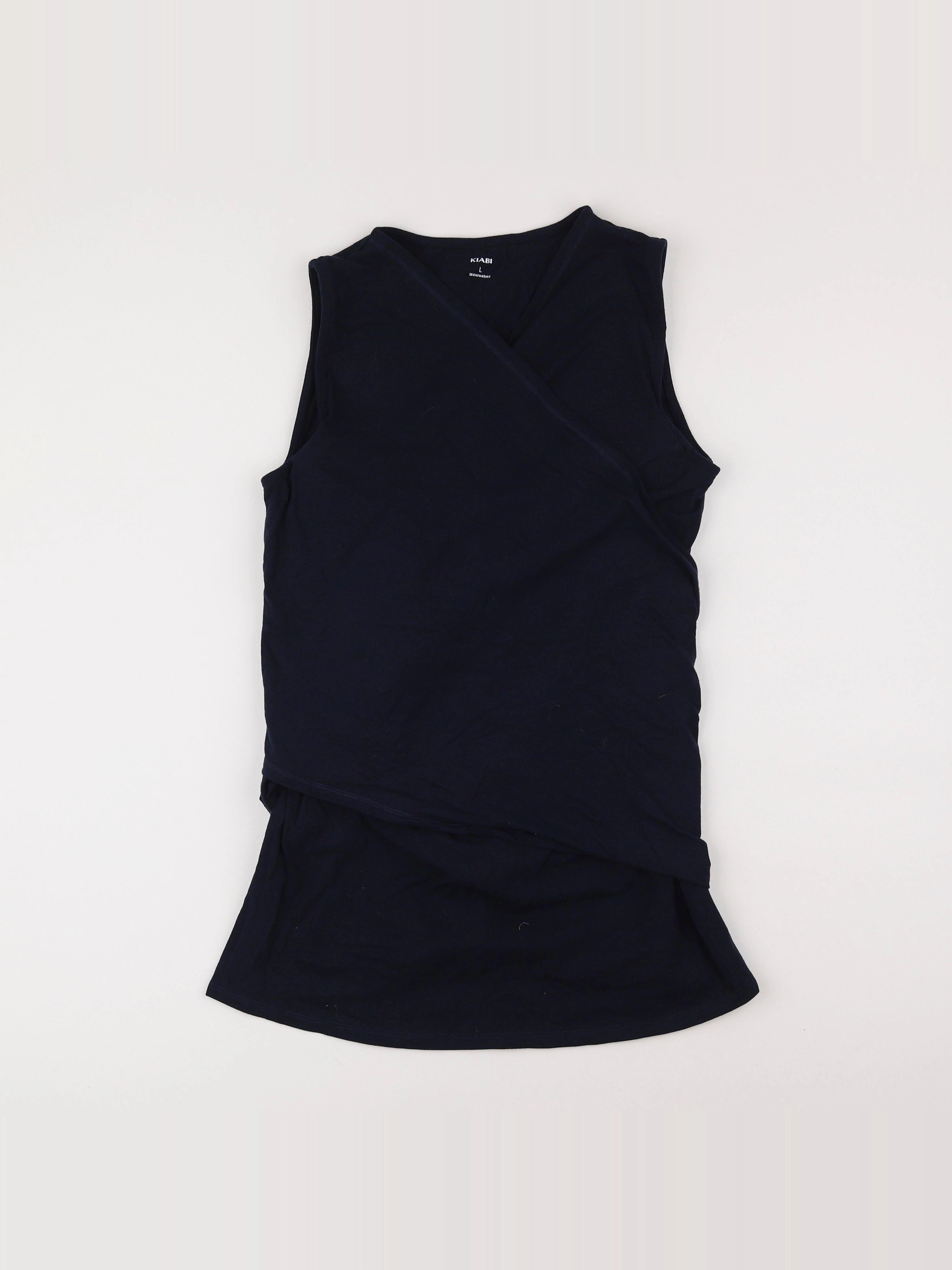 Kiabi - débardeur grossesse bleu - 40