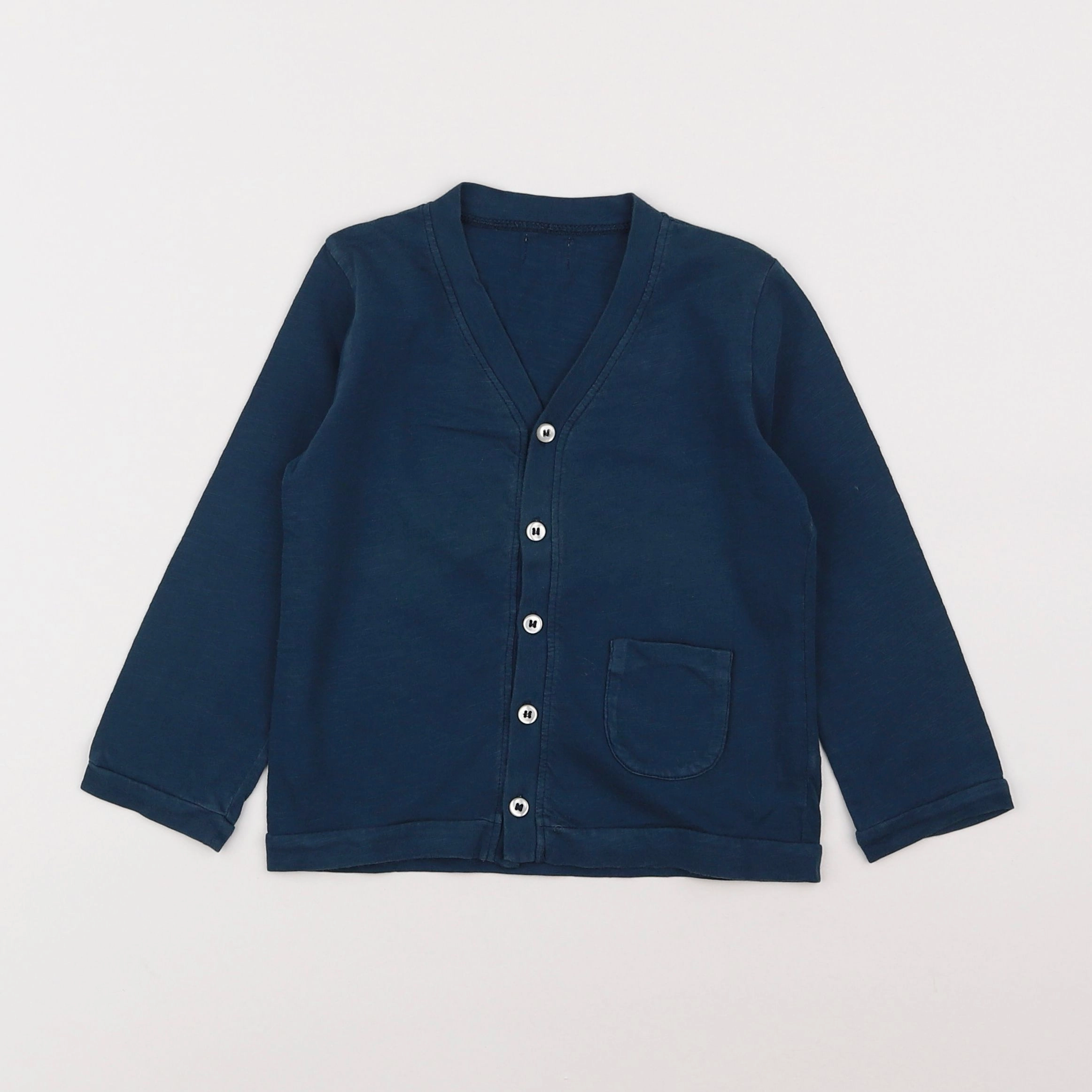 Le Petit Germain - tee-shirt bleu - 2 ans