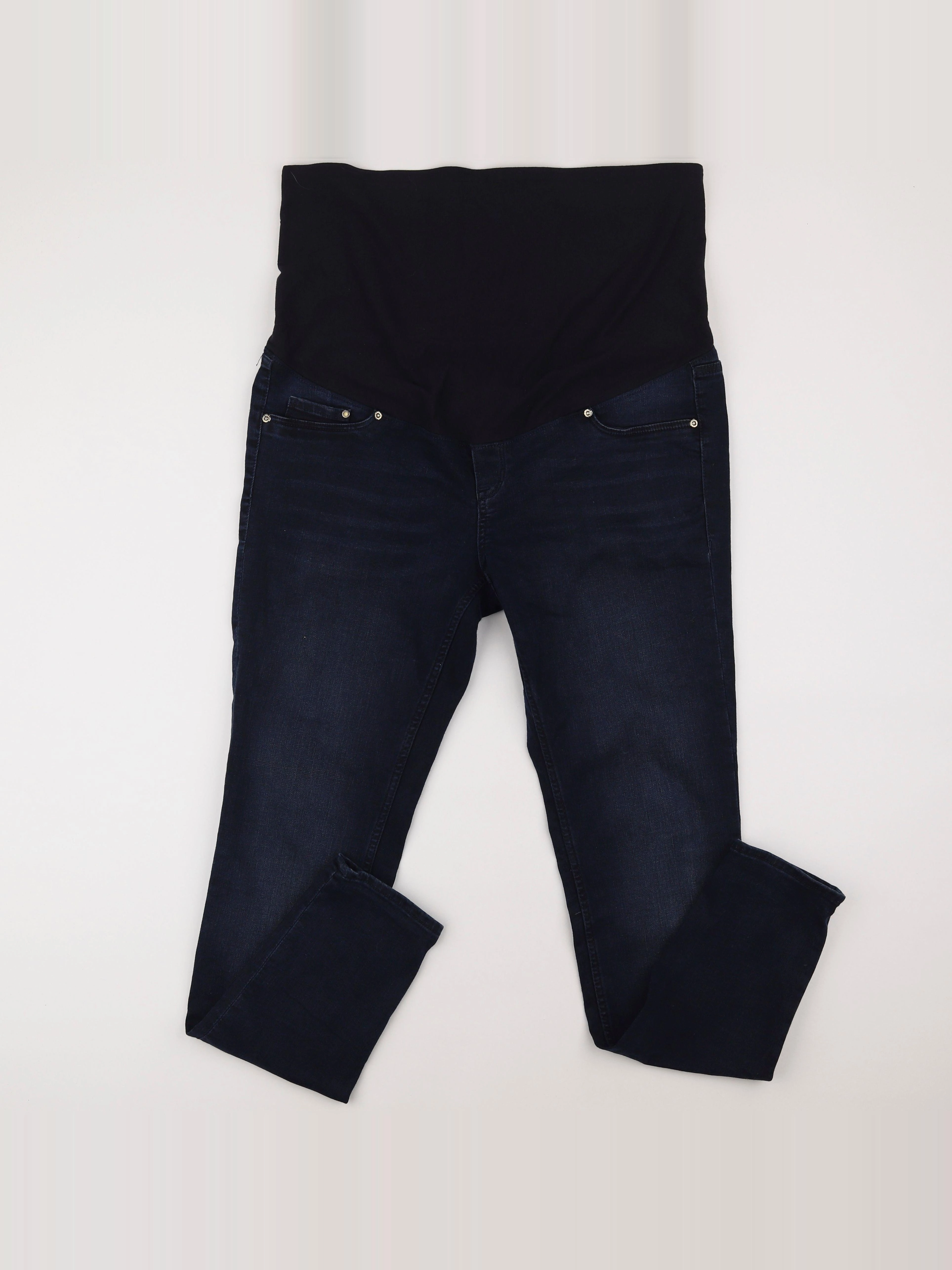 H&M - jean grossesse bleu - 46