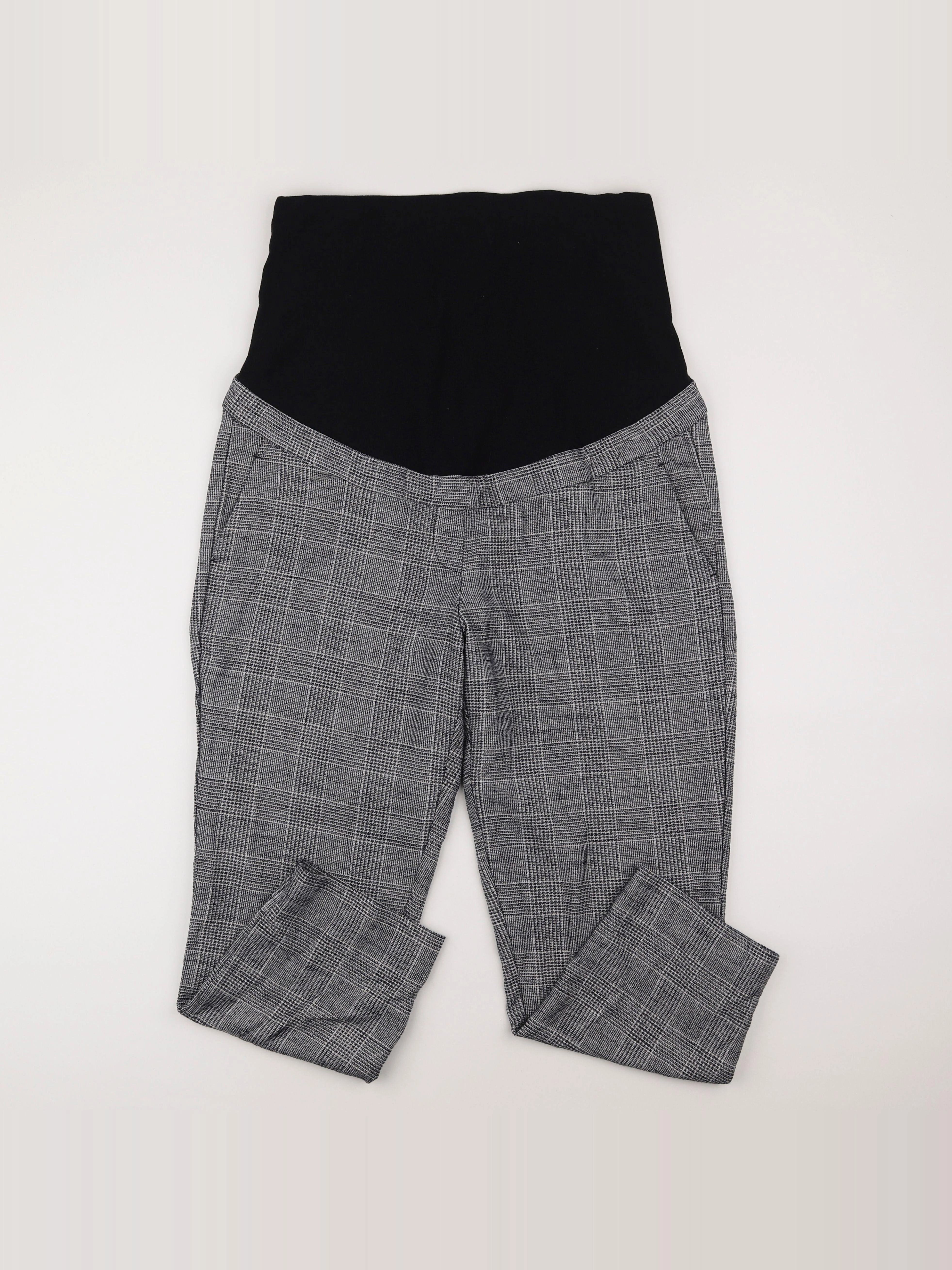 H&M - pantalon grossesse noir - 40