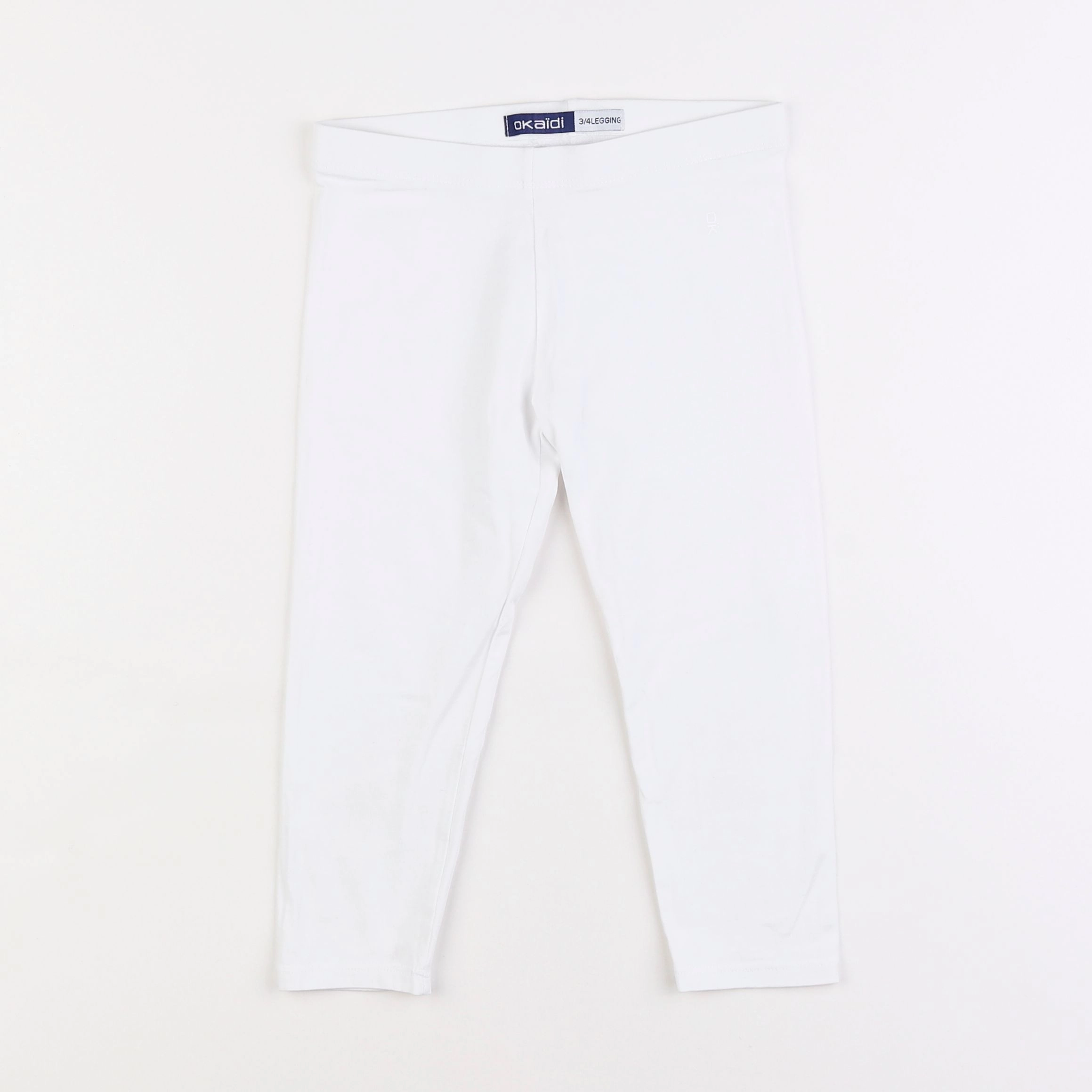 Okaidi - legging blanc - 8 ans