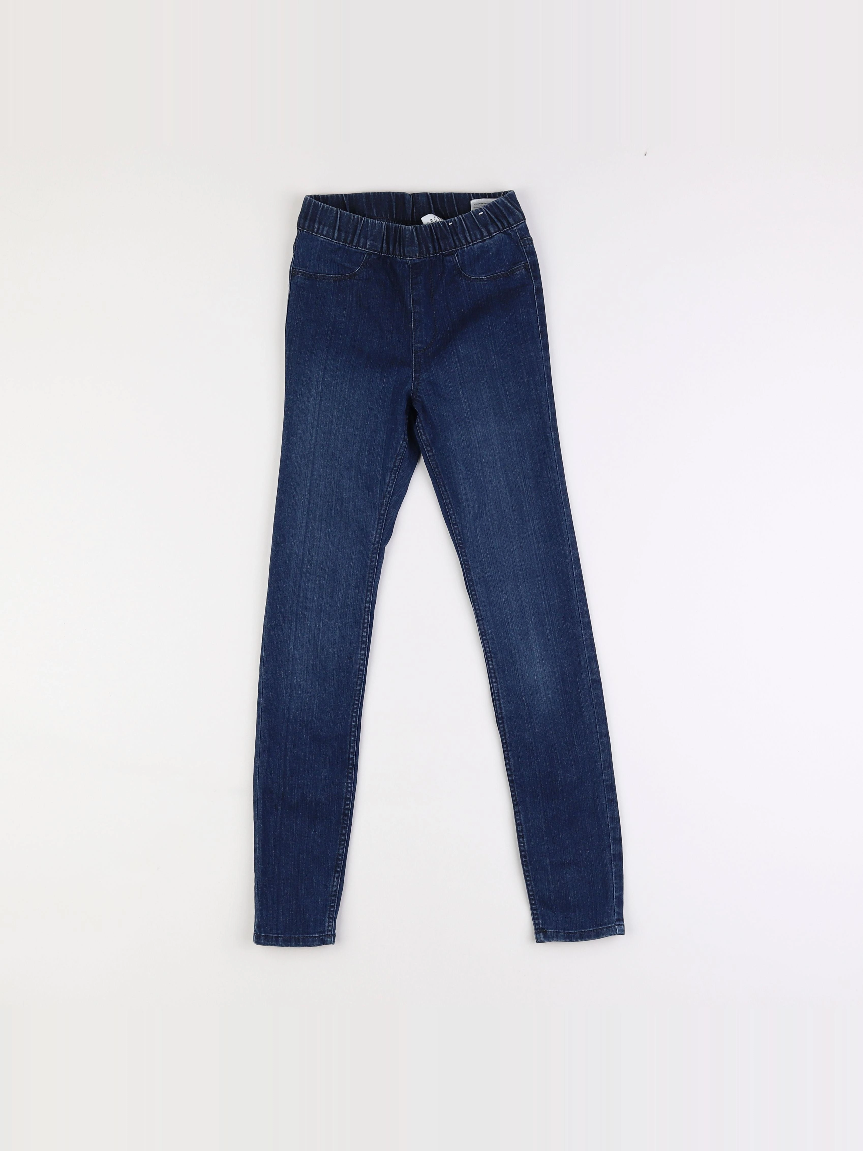 H&M - jegging bleu - 8/9 ans