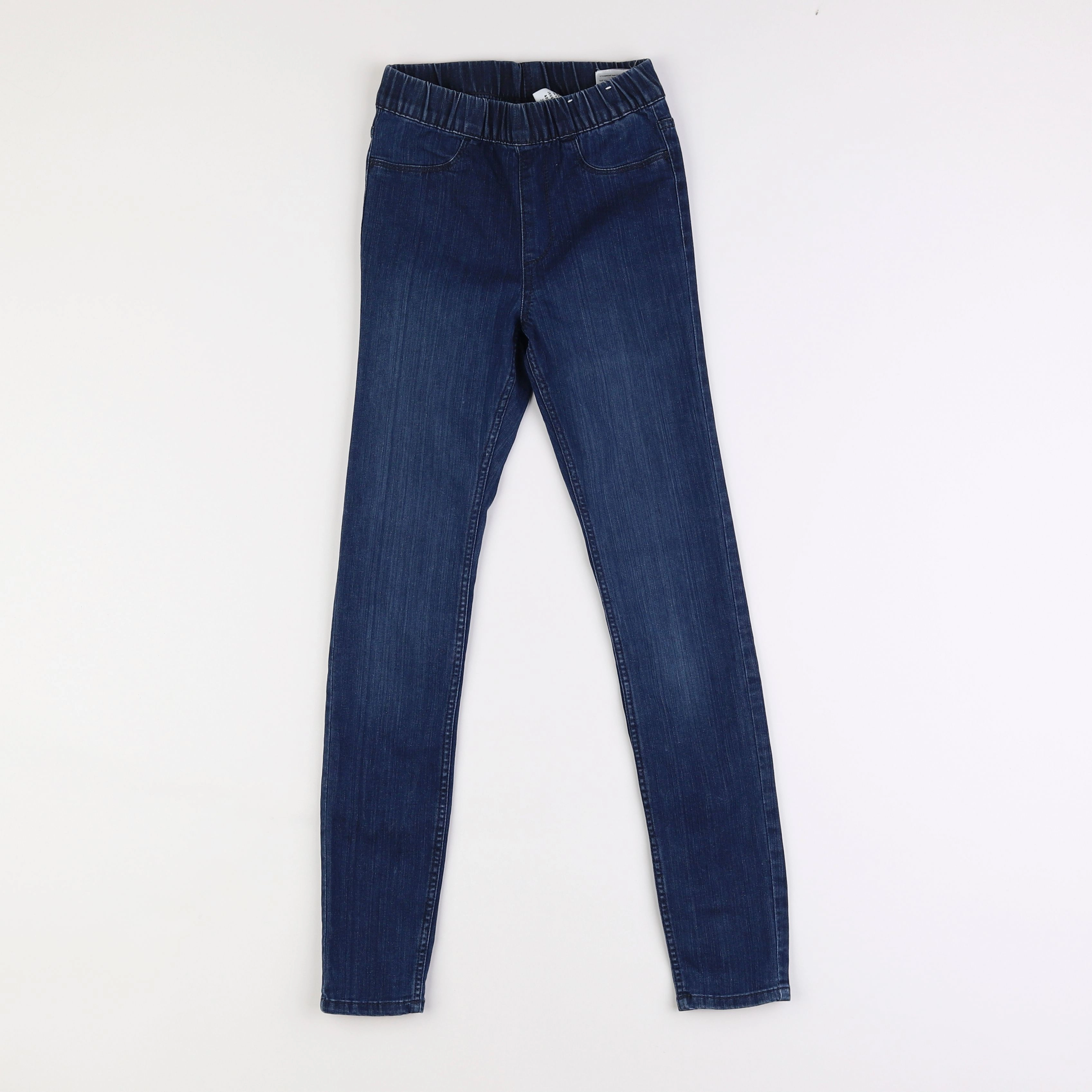 H&M - jegging bleu - 8/9 ans