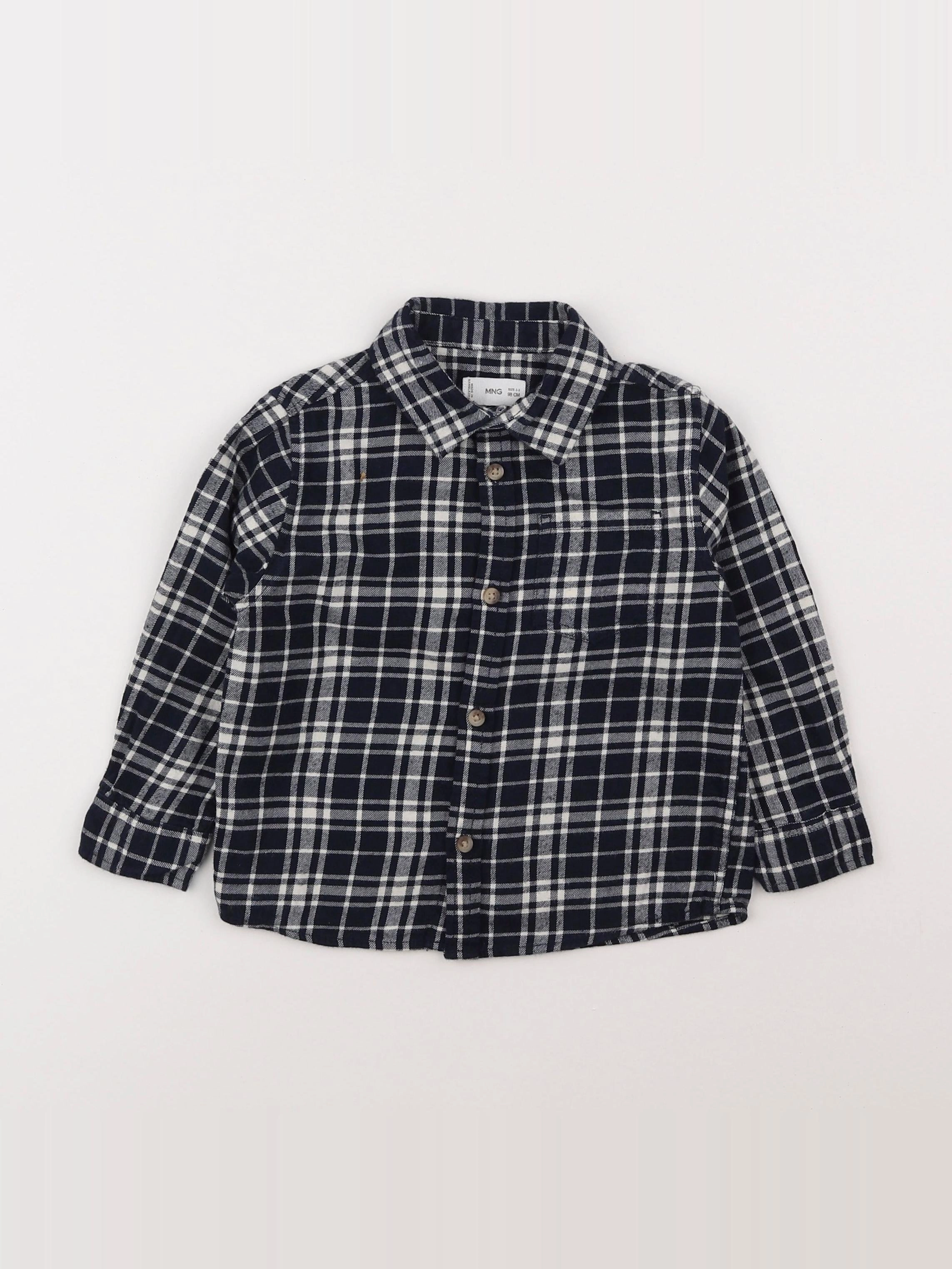 Mango - chemise multicolore - 2/3 ans