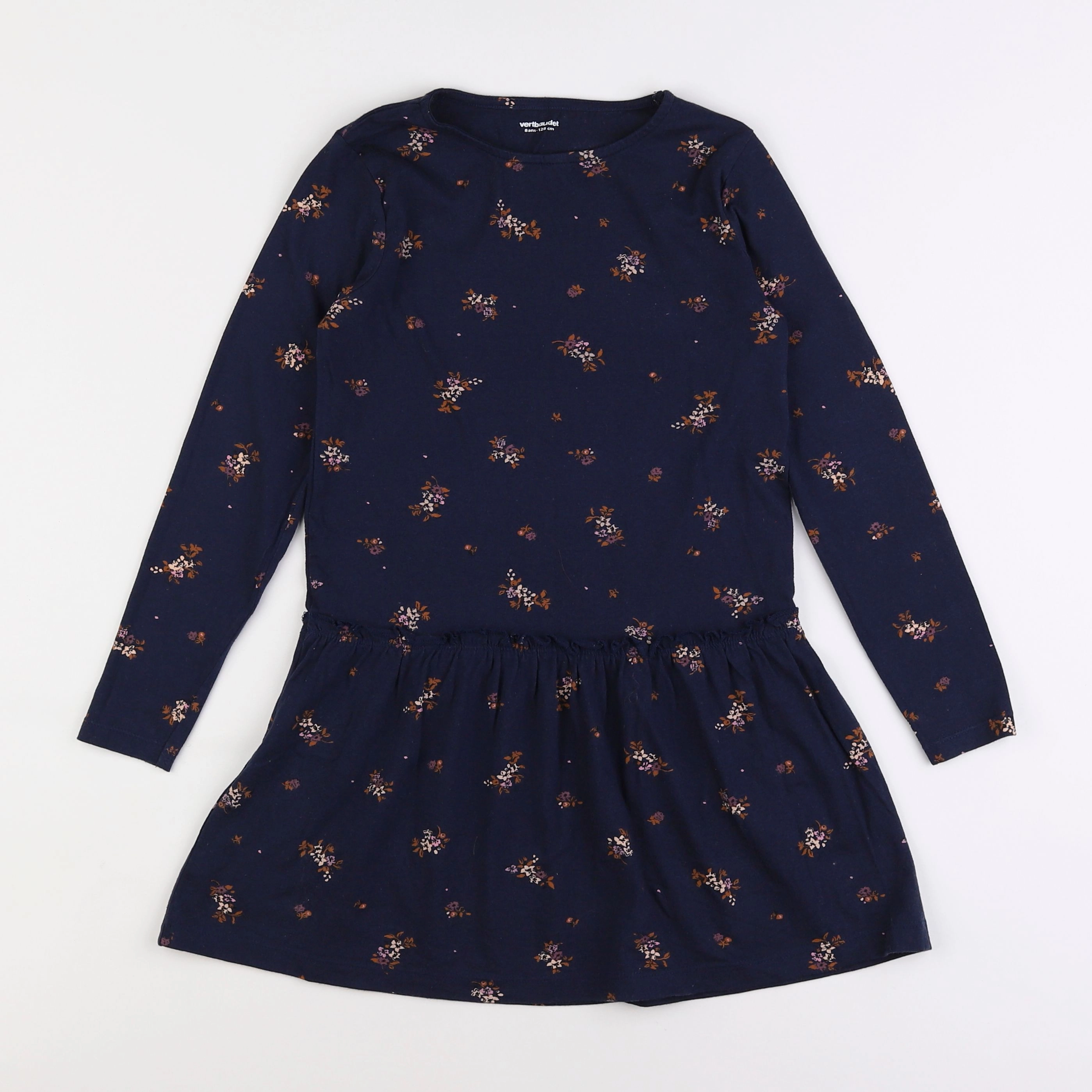 Vertbaudet - robe bleu - 8 ans