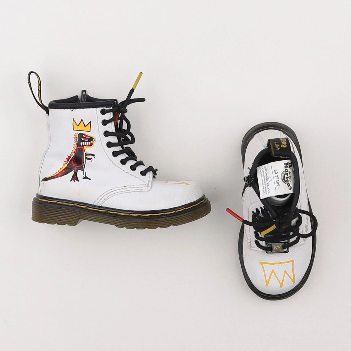 Dr. Martens - boots blanc - pointure 22