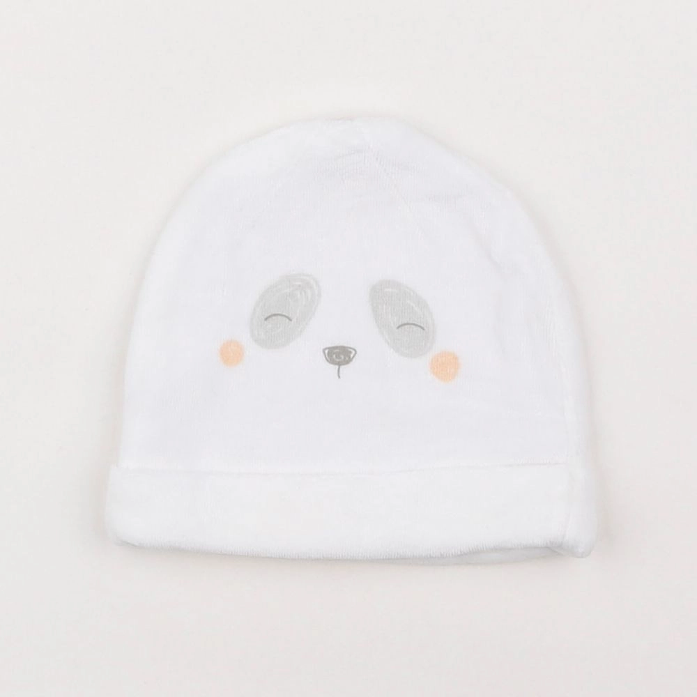 Vertbaudet - bonnet de naissance blanc - 1 mois