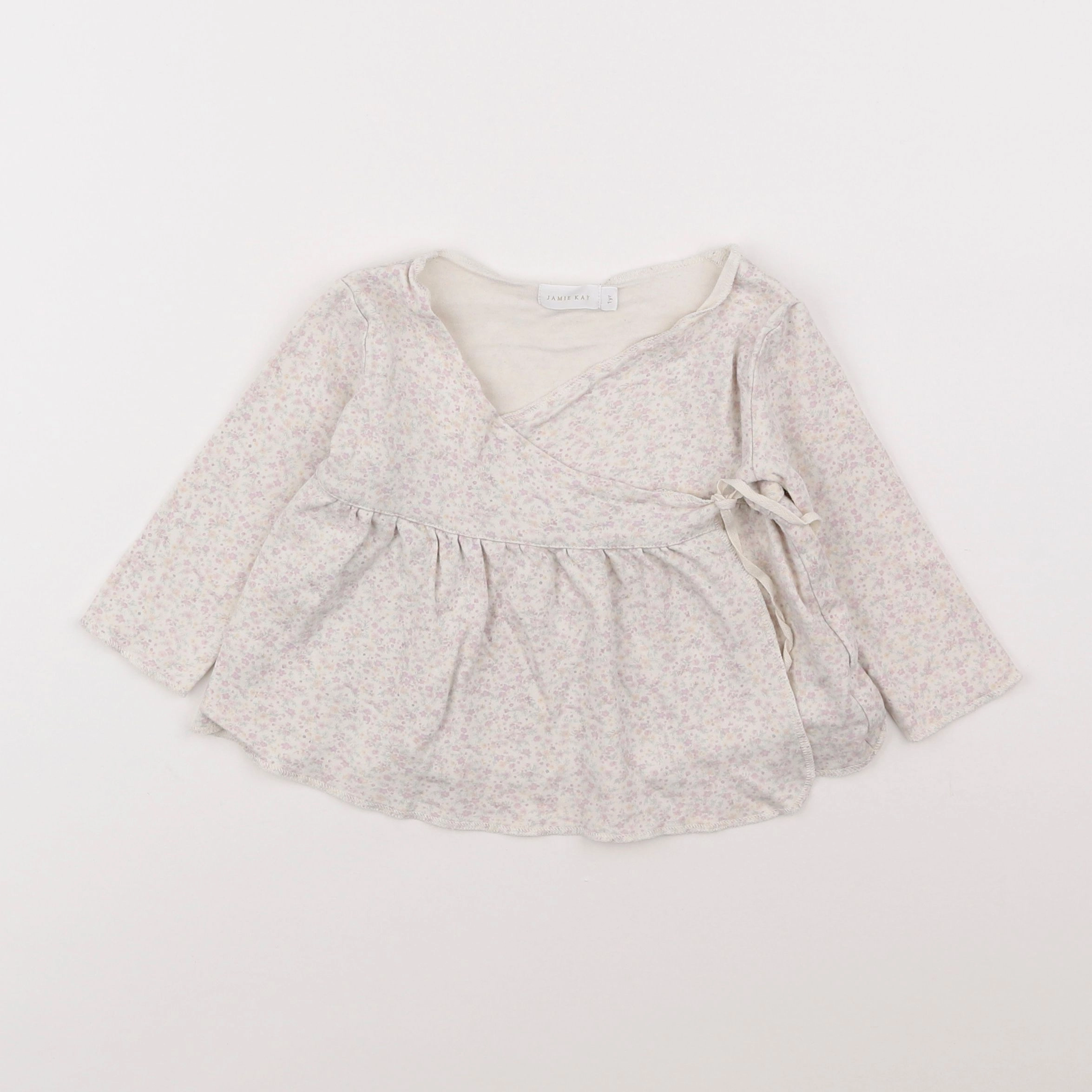 Jamie Kay - tee-shirt beige, violet - 12 mois à 2 ans