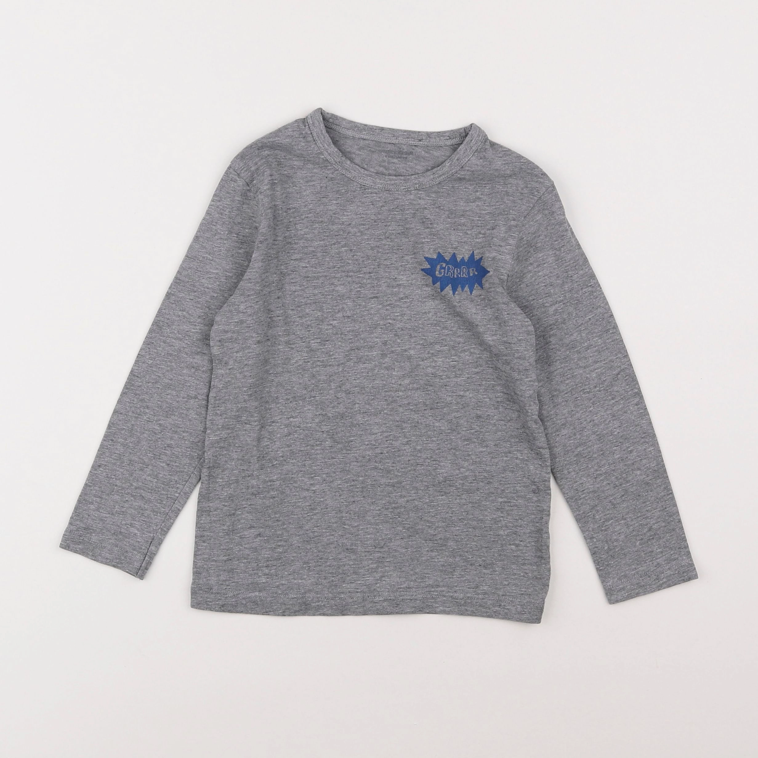 Vertbaudet - tee-shirt gris - 5 ans