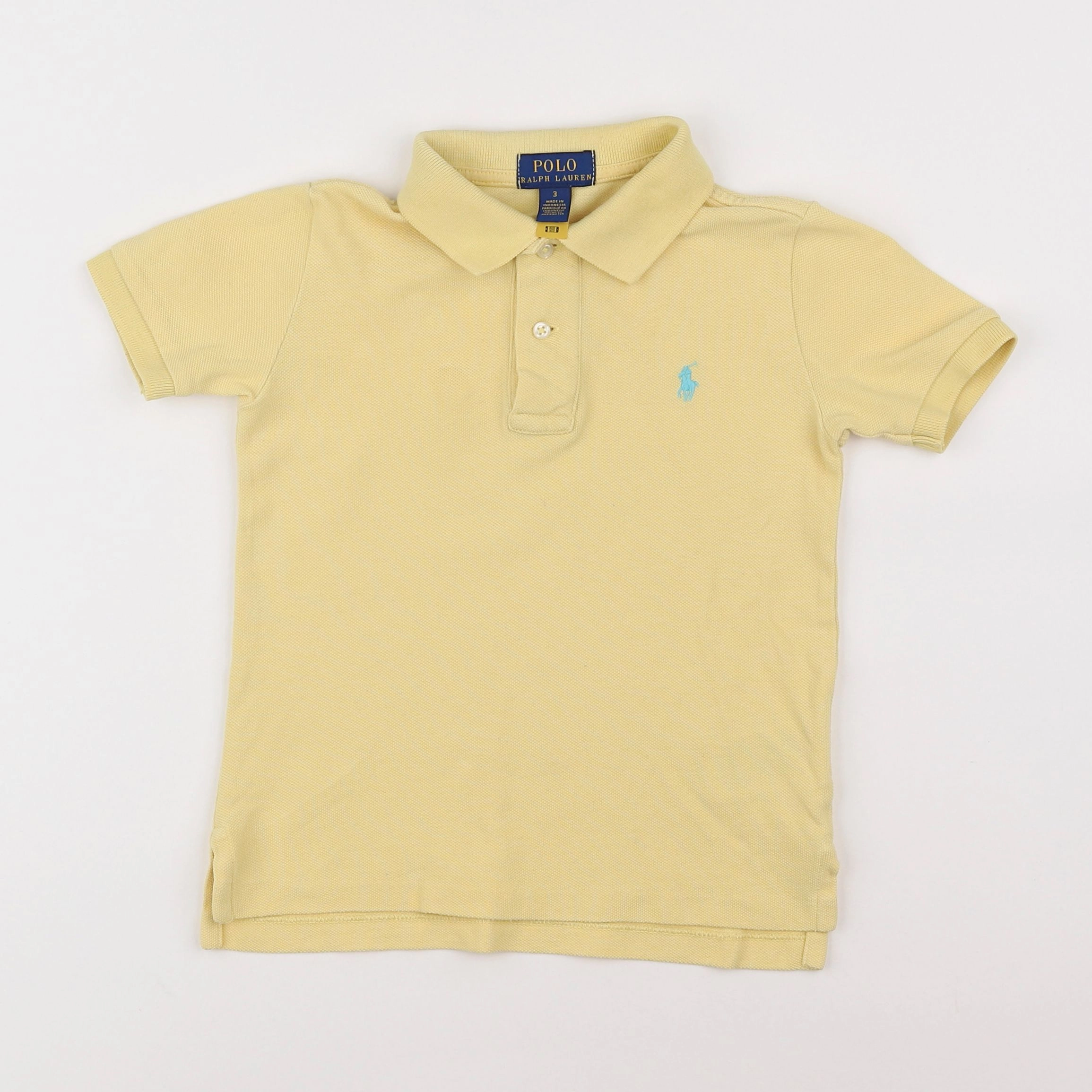 Ralph Lauren - polo jaune - 4 ans