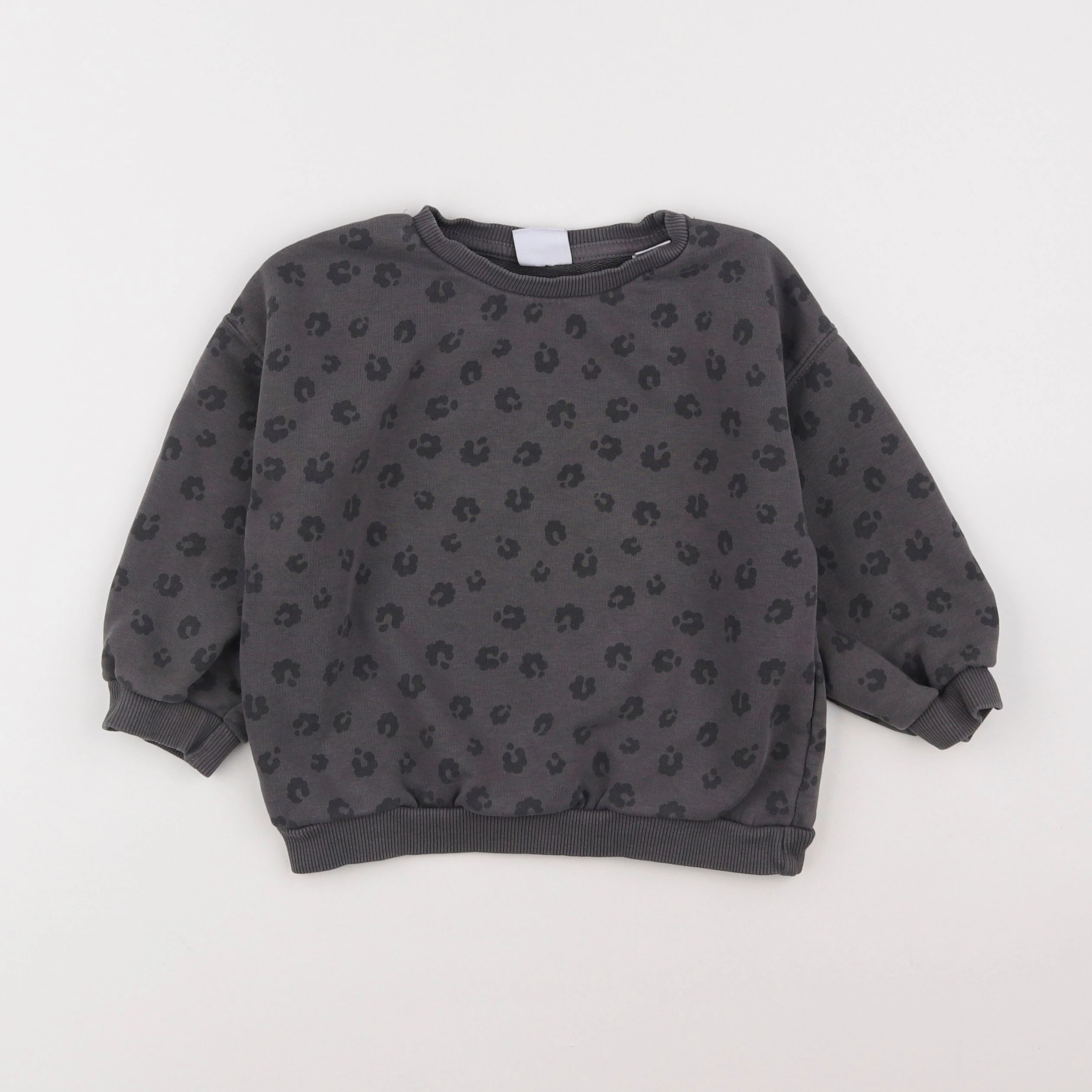 Zara - sweat gris - 3/4 ans