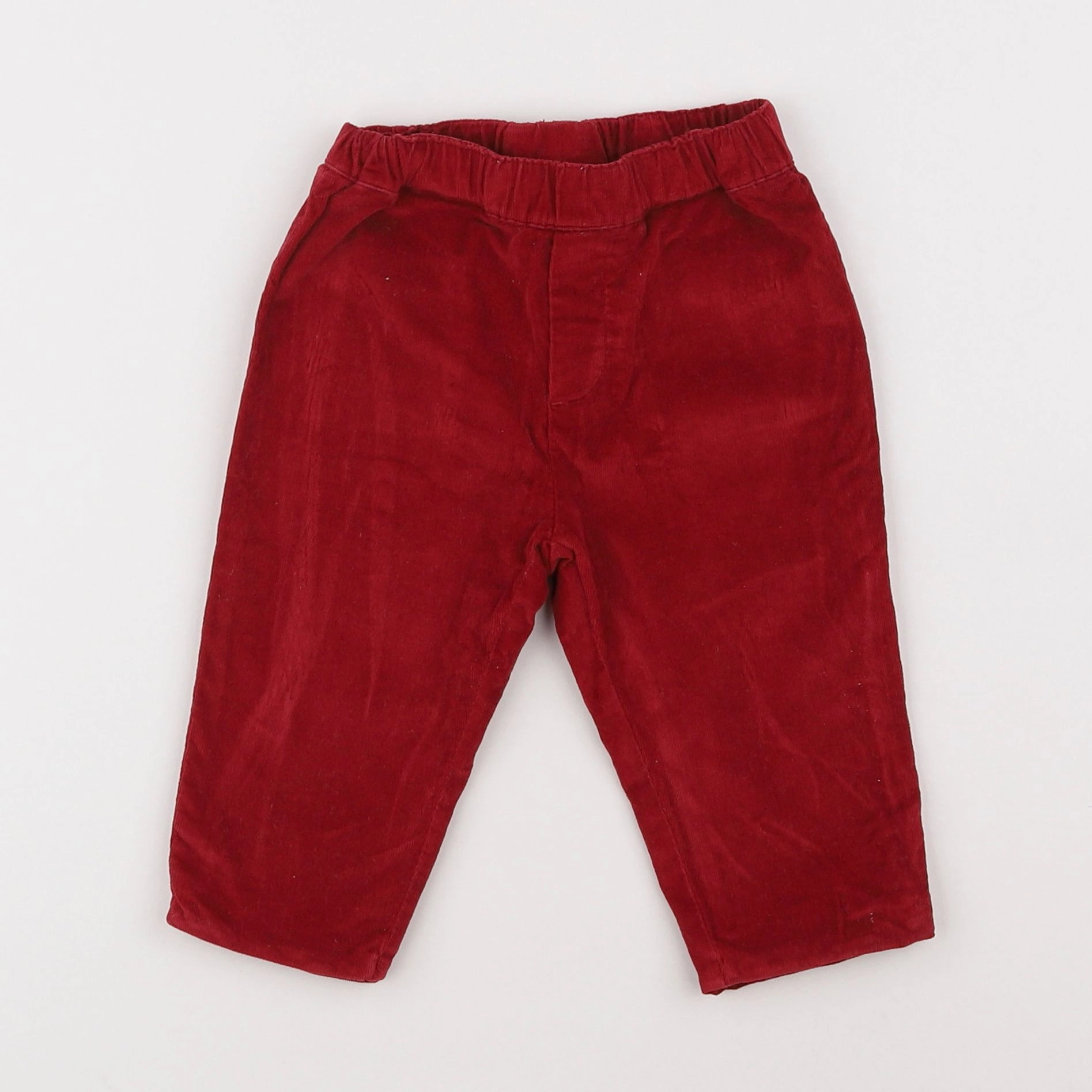 Jacadi - pantalon rouge - 12 mois