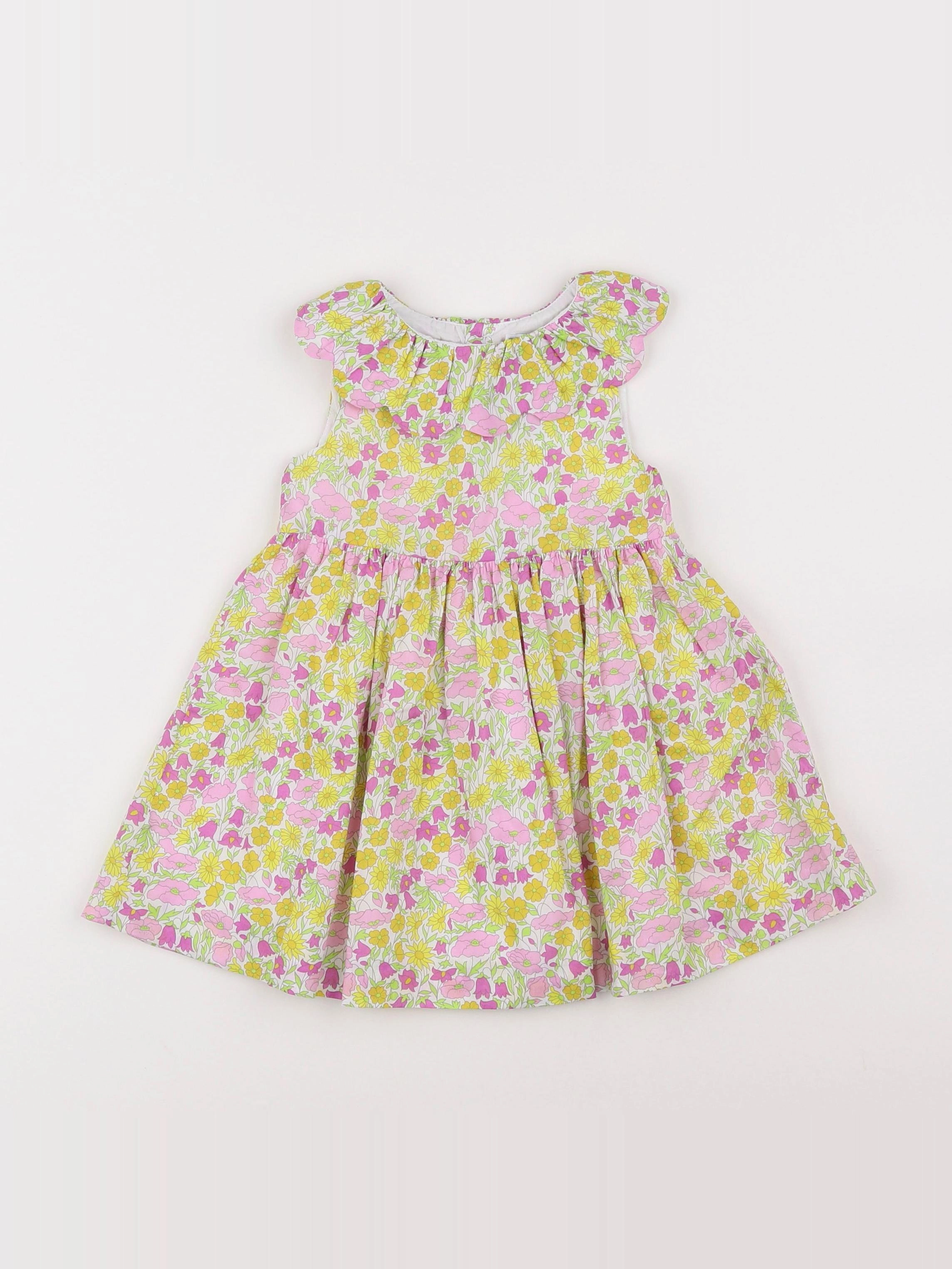 Jacadi - robe liberty vert - 18 mois