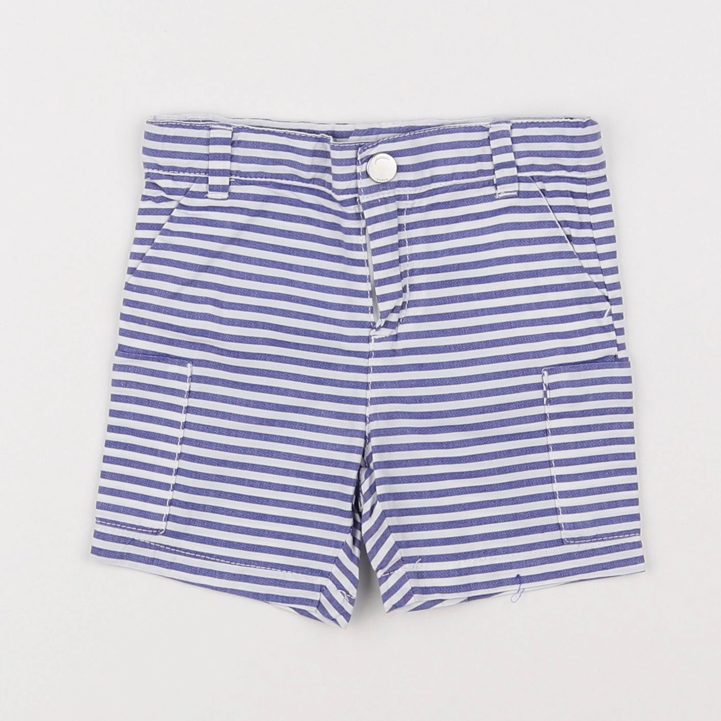 Jacadi - short bleu - 12 mois