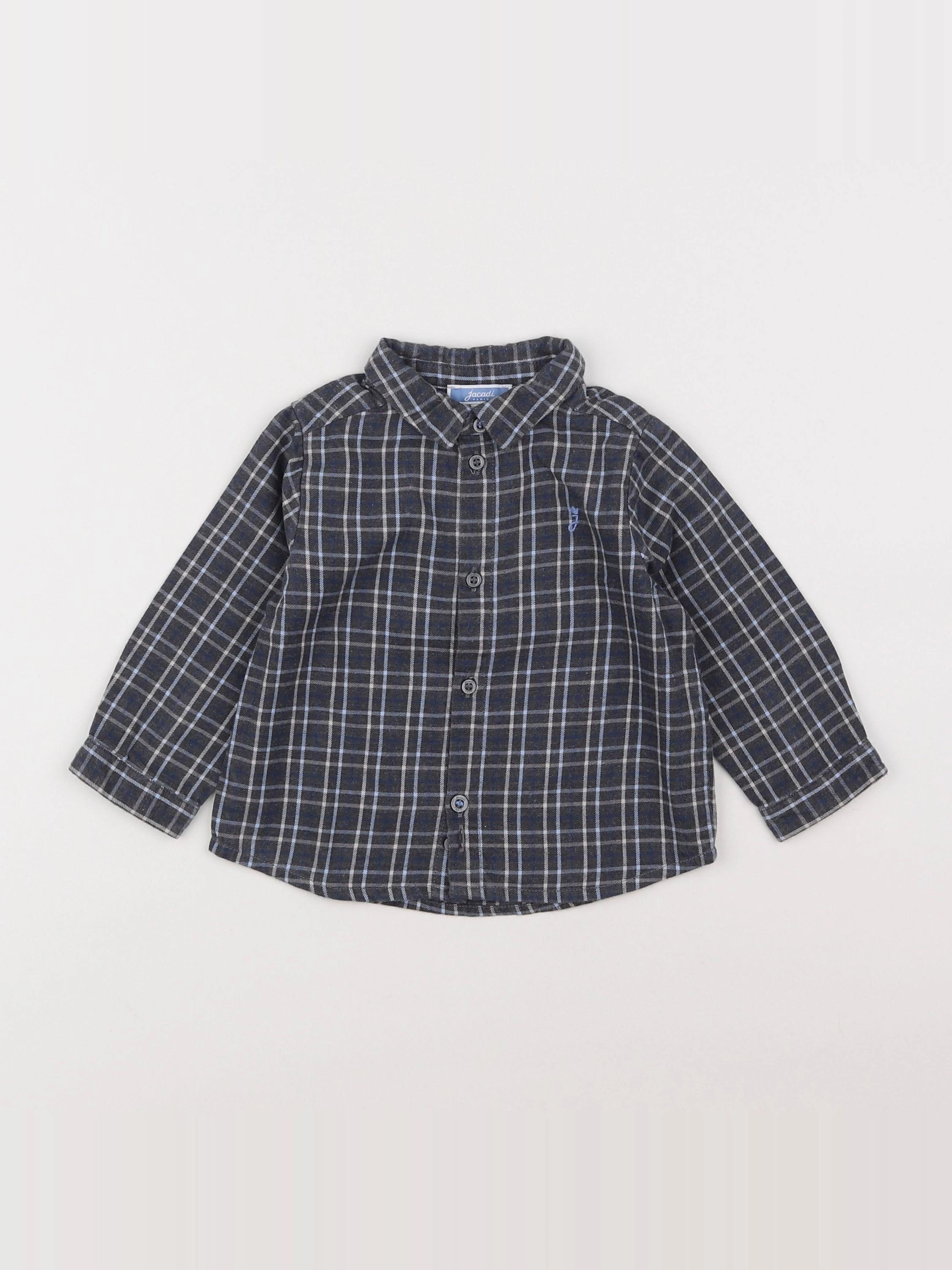 Jacadi - chemise gris - 12 mois