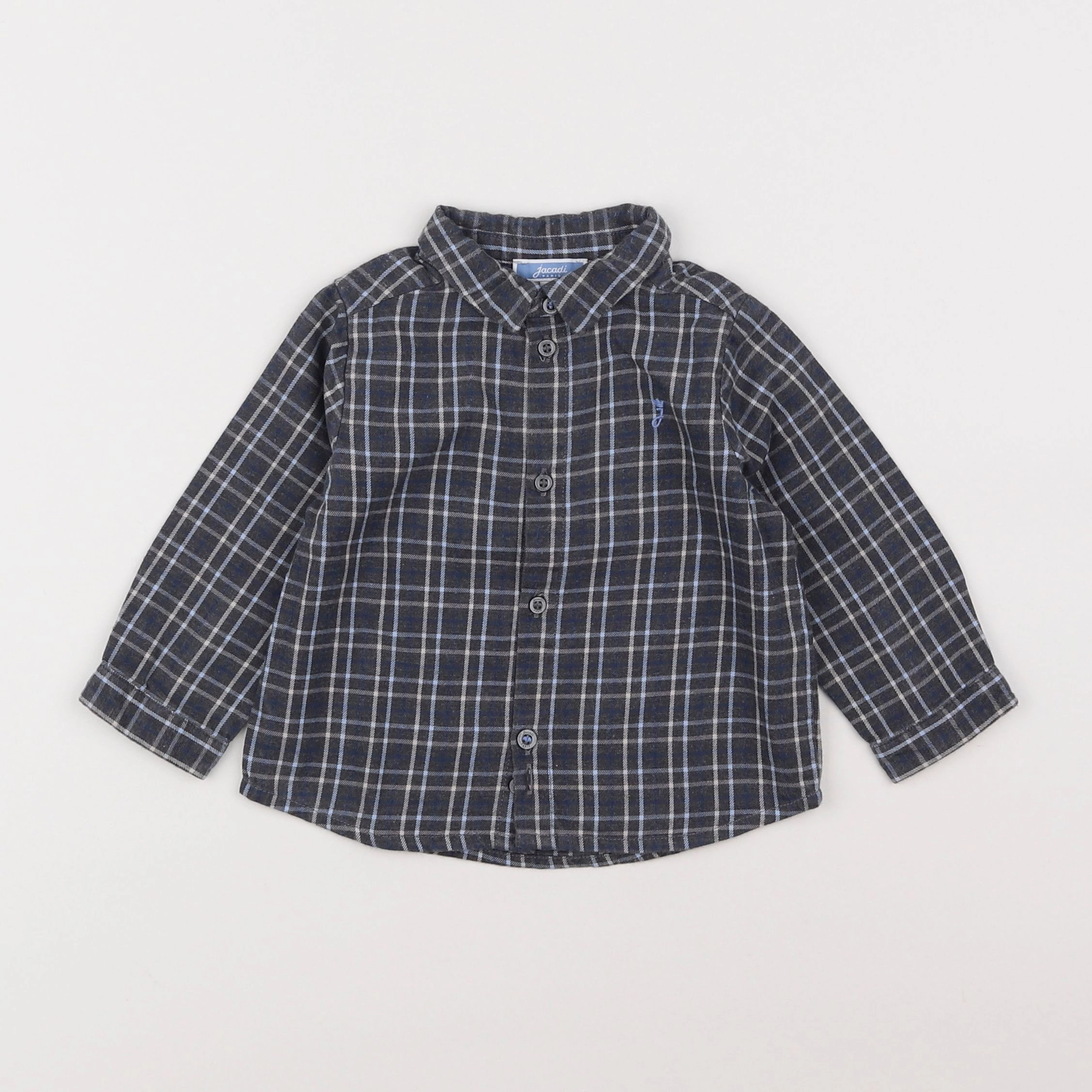 Jacadi - chemise gris - 12 mois
