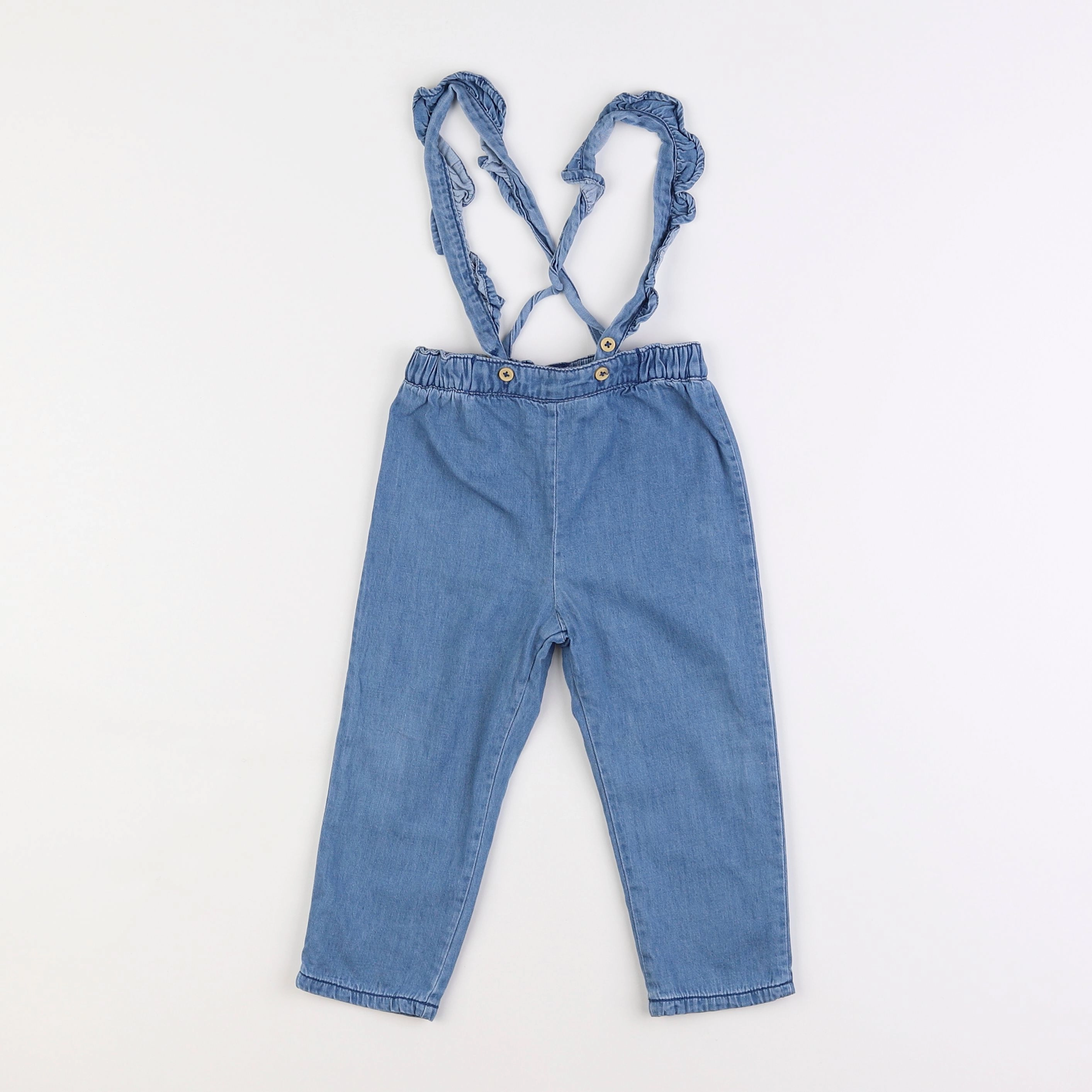 Boutchou - pantalon bleu - 18 mois