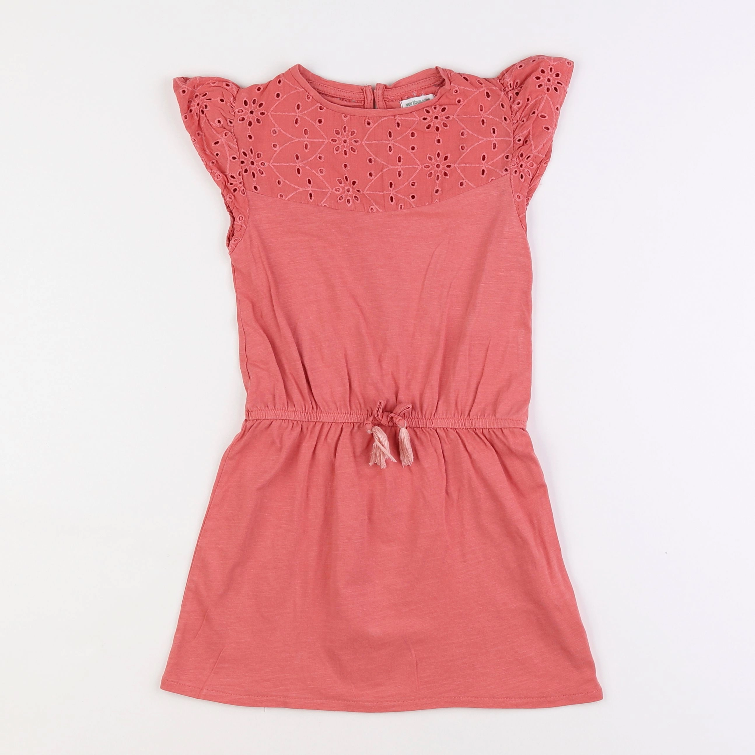 Vertbaudet - robe rose - 6 ans