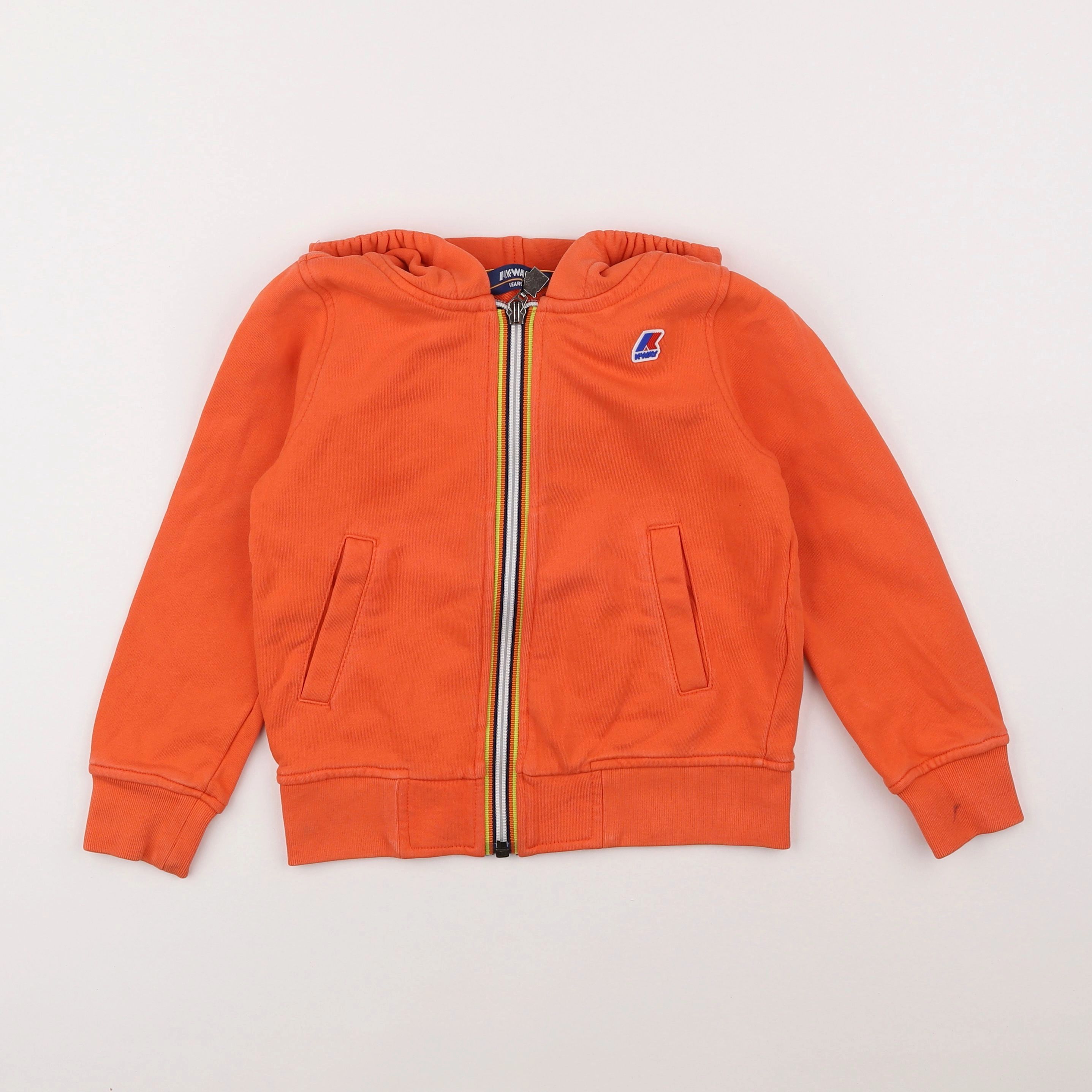 K-Way - sweat orange - 6 ans