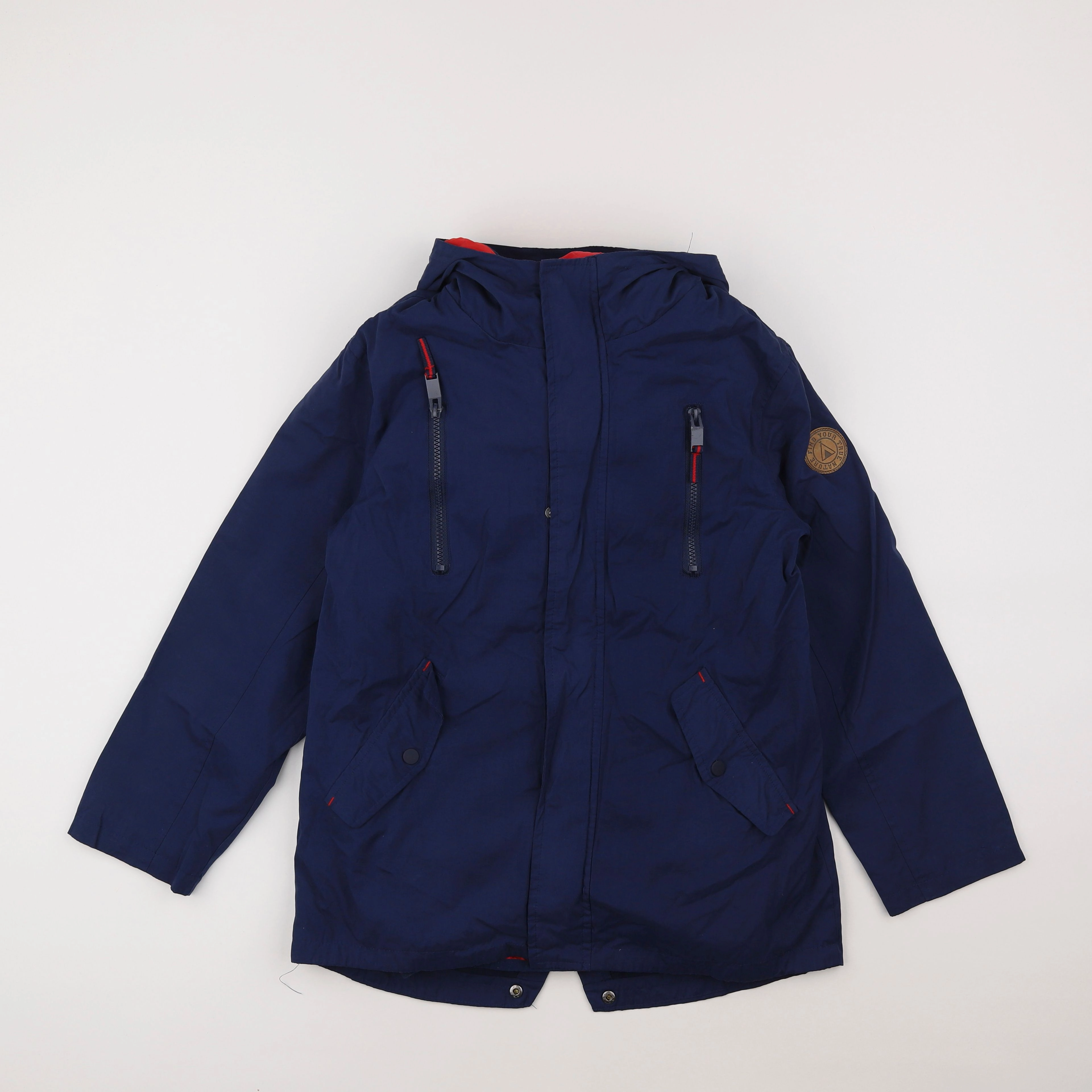 Vertbaudet - parka bleu - 12 ans