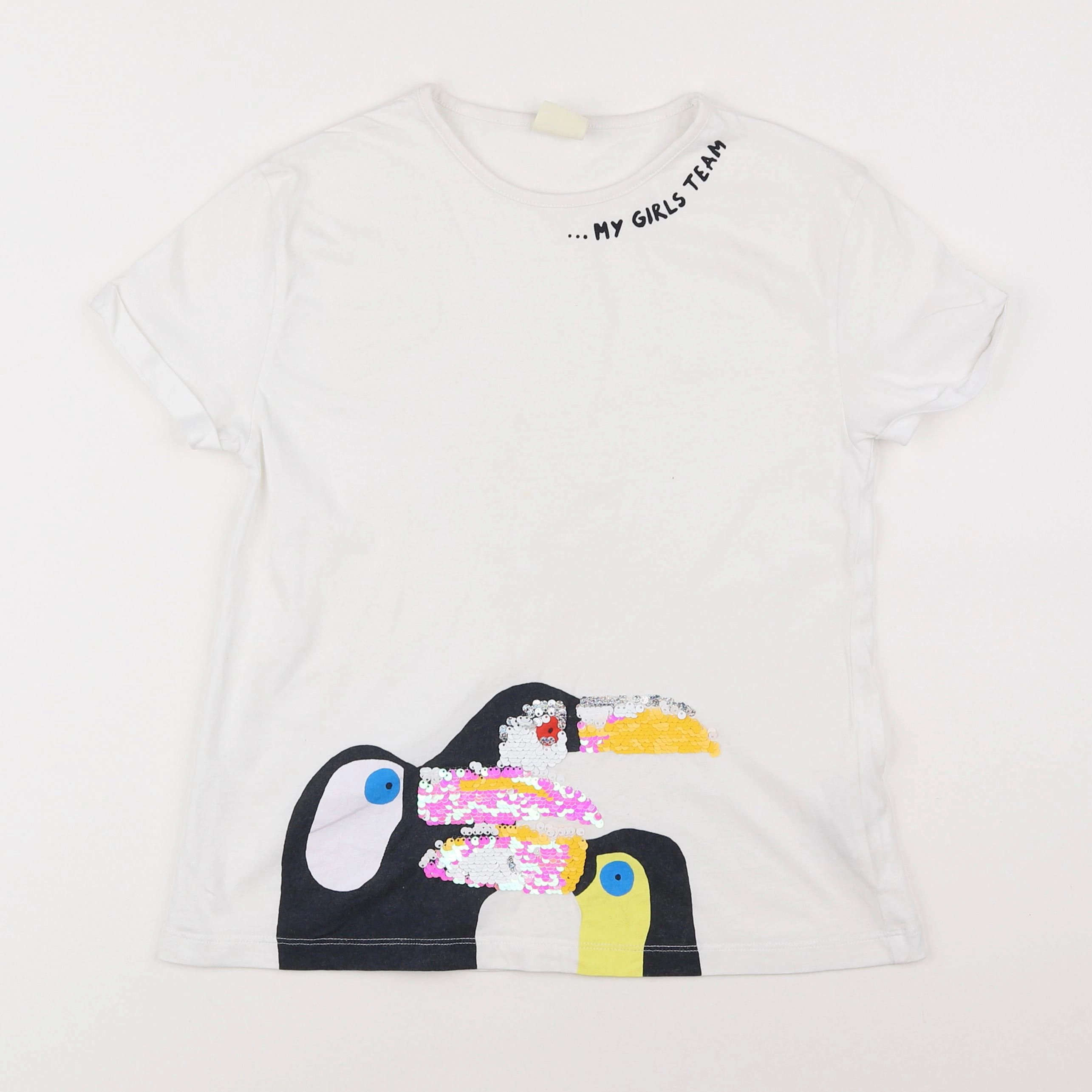 Zara - tee-shirt blanc - 9 ans