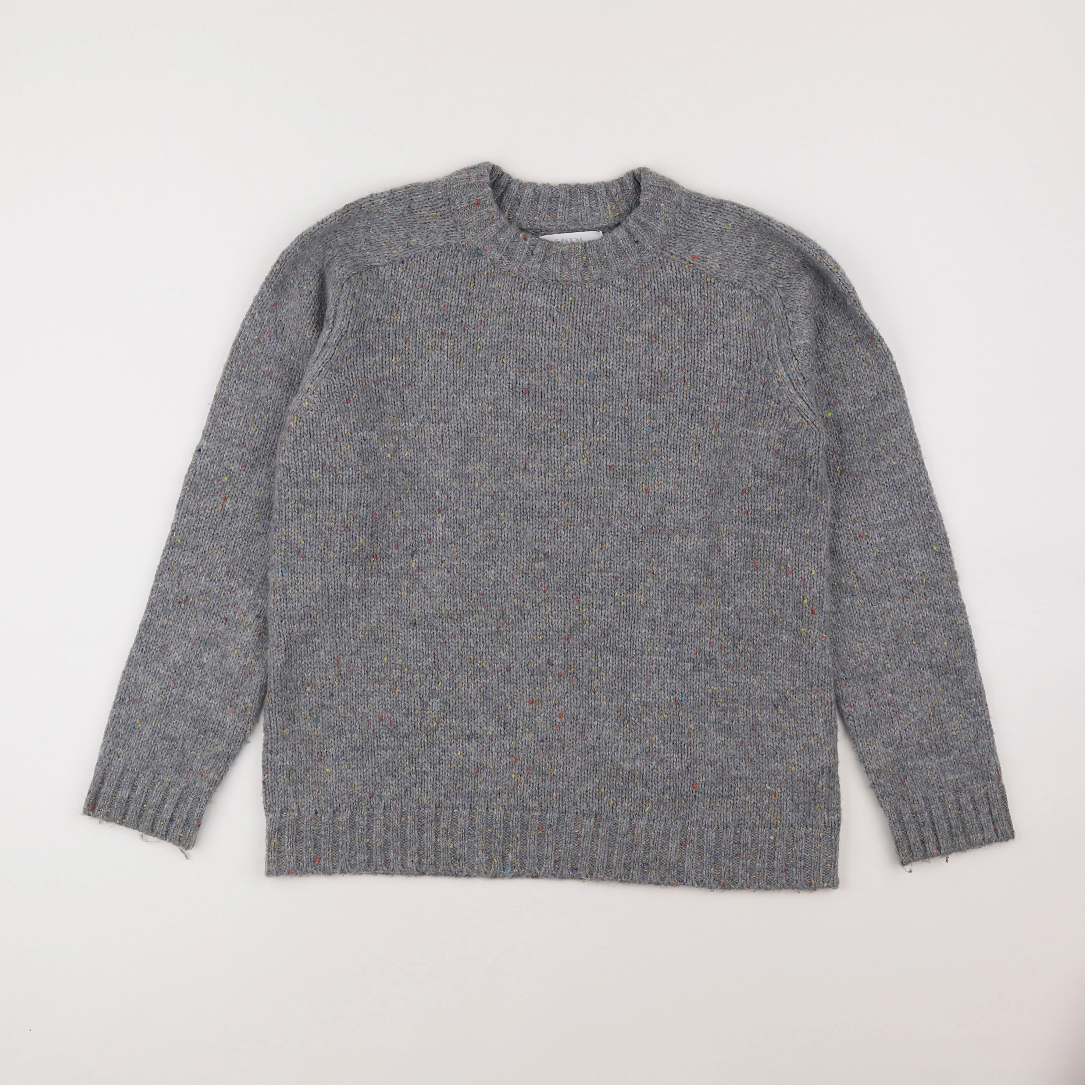 Zara - pull gris - 11/12 ans