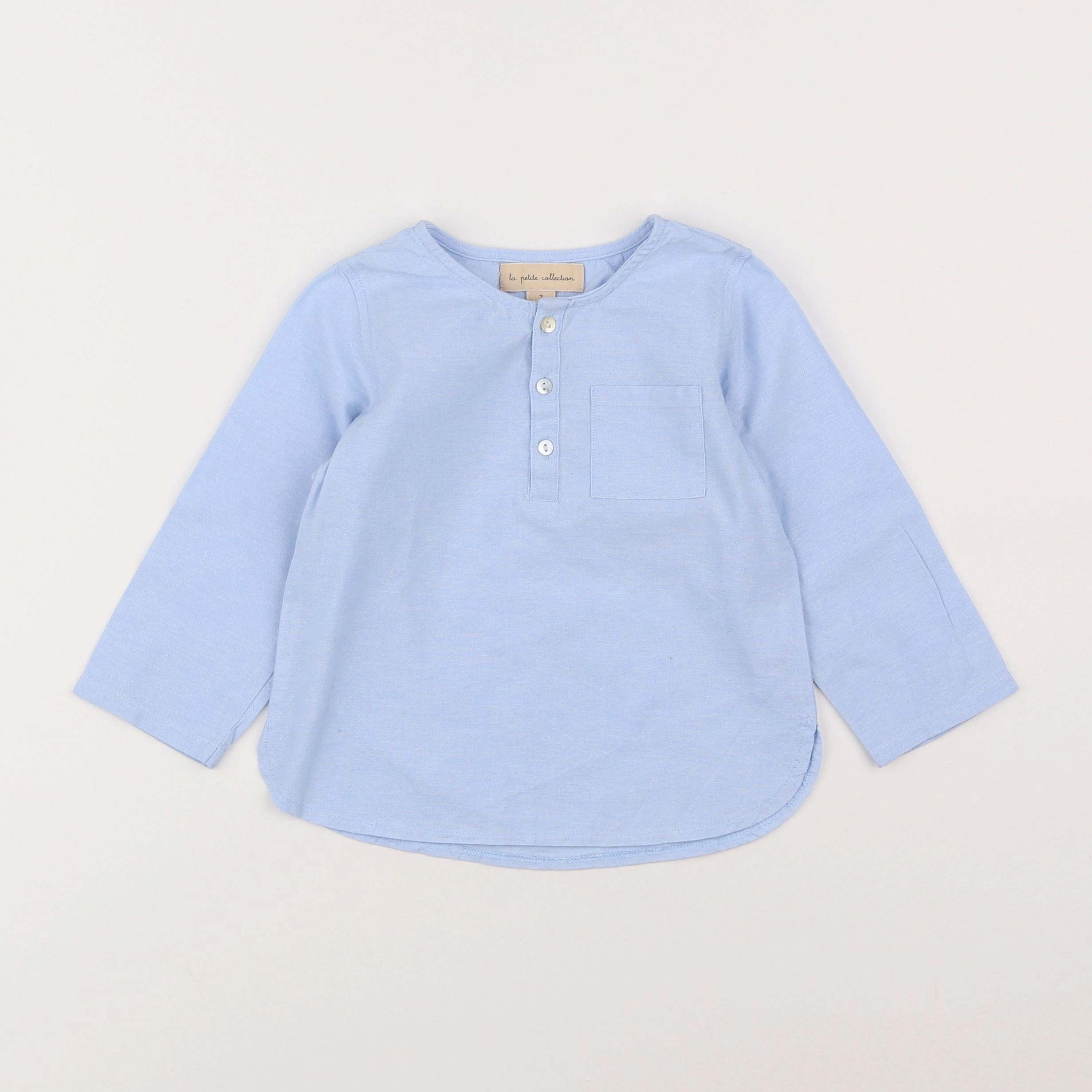 La Petite Collection - chemise bleu - 2 ans