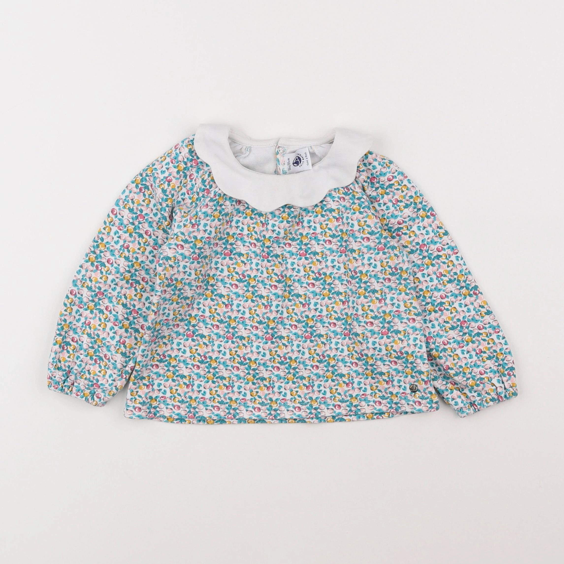 Petit Bateau - tee-shirt multicolore - 18 mois