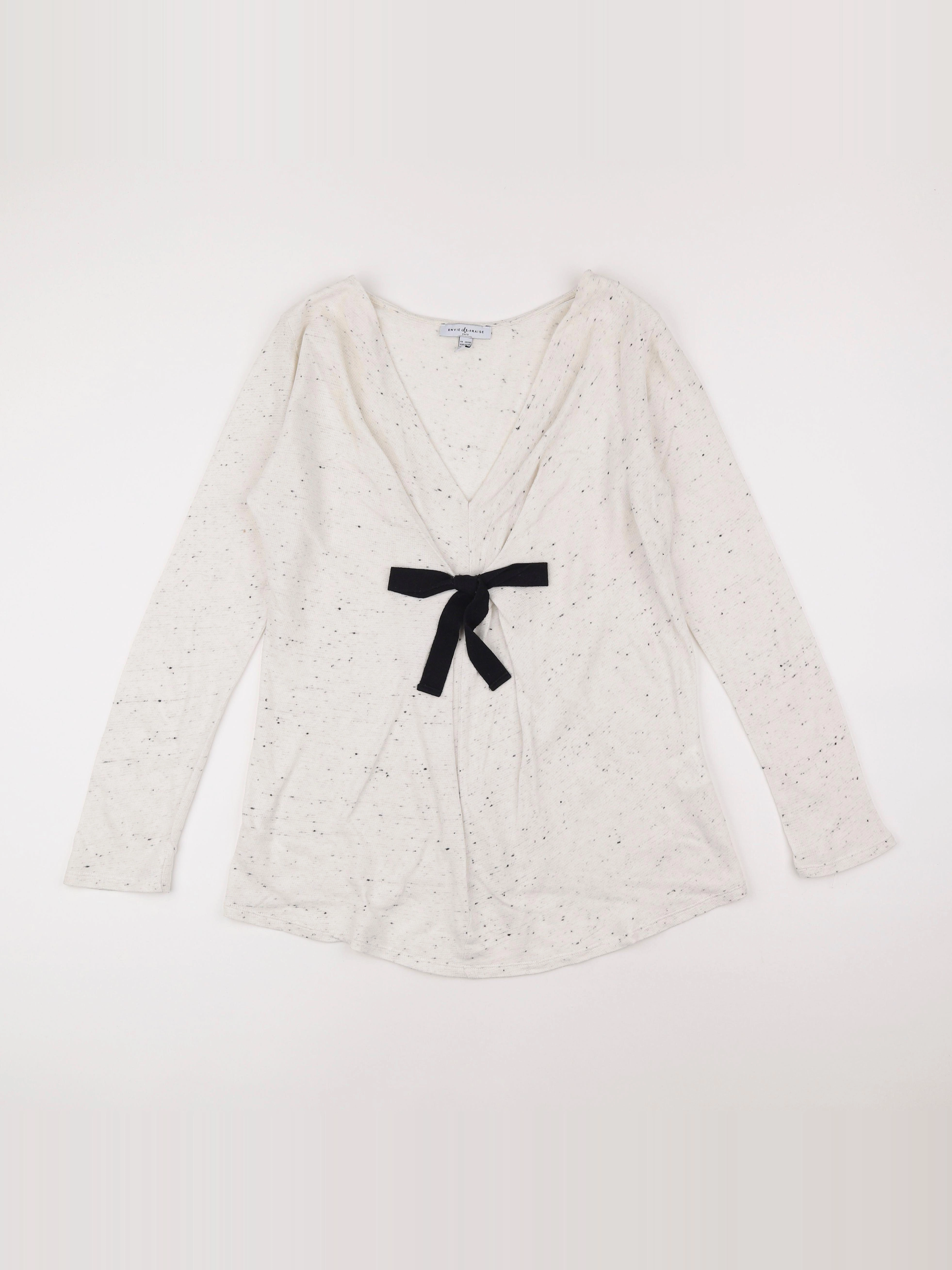 Envie de fraise - tee-shirt grossesse beige - 38 à 40