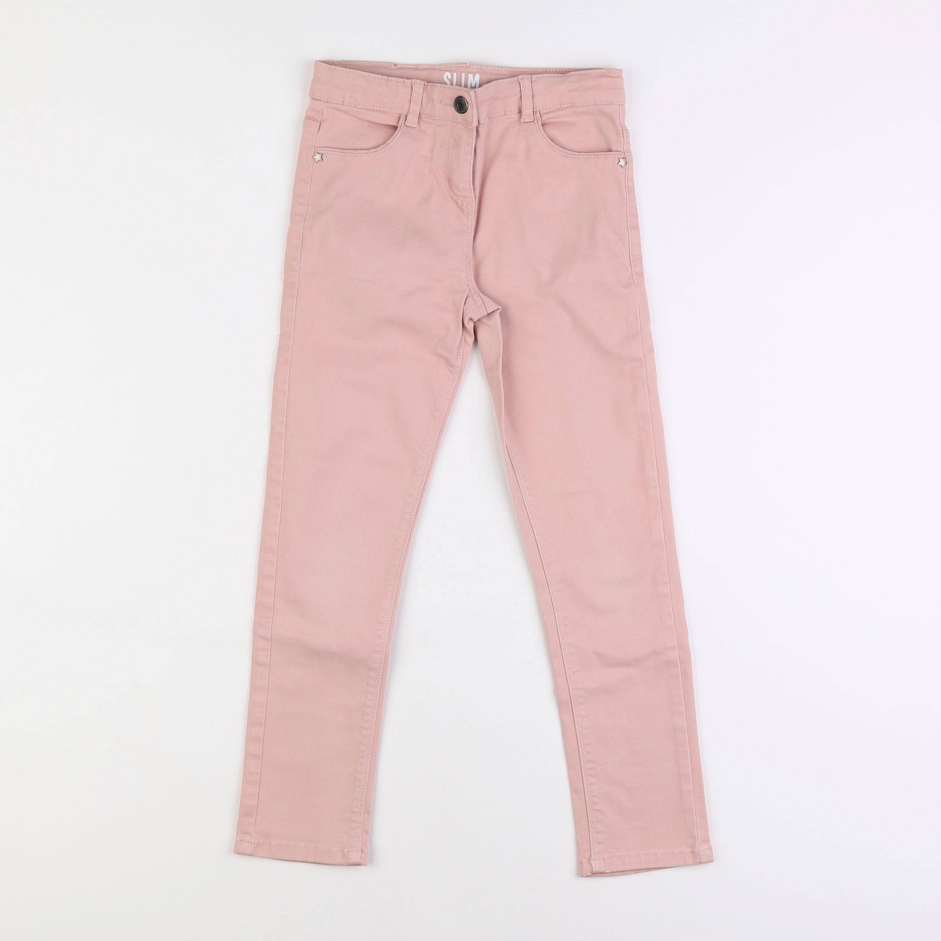 Vertbaudet - pantalon rose - 8 ans