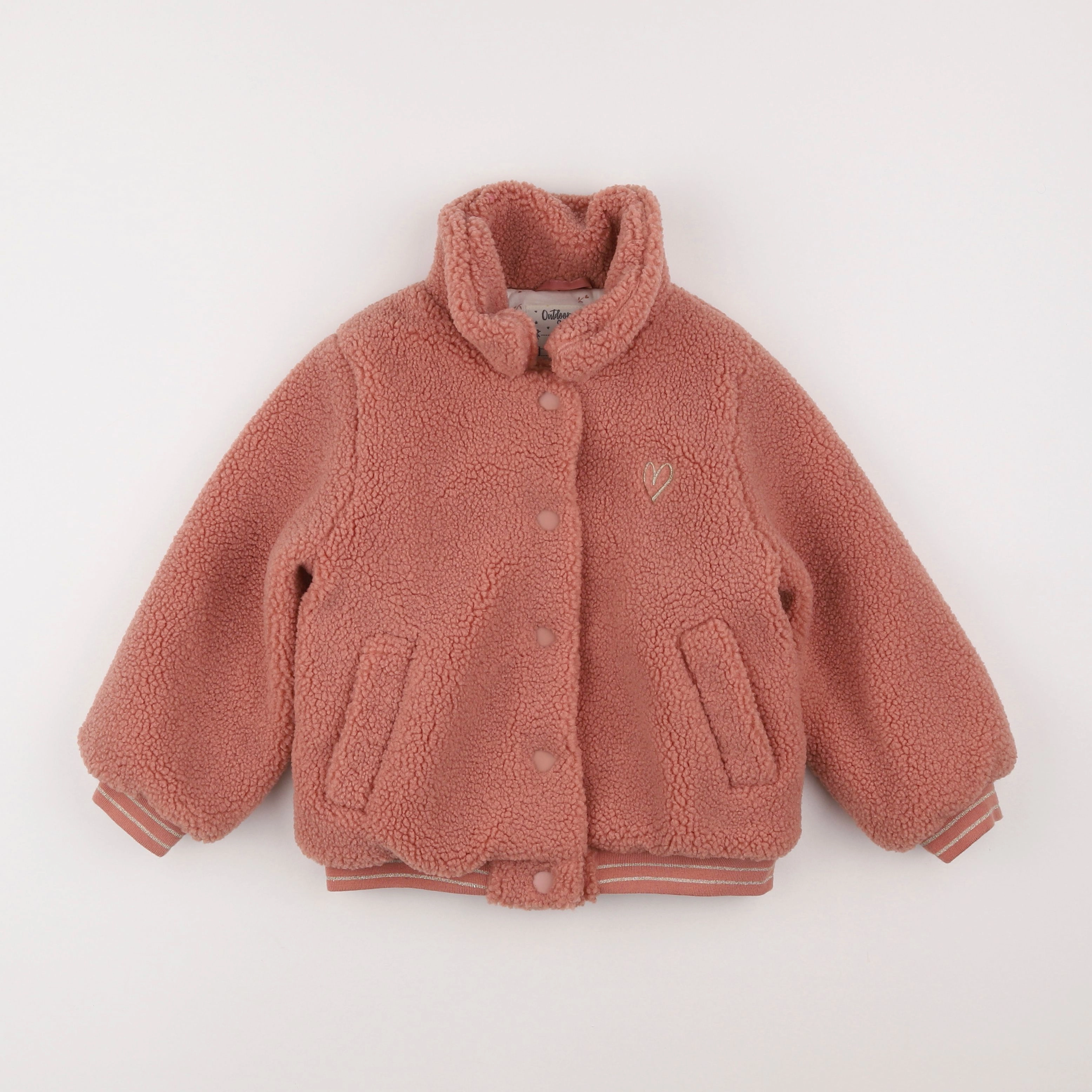 Vertbaudet - veste rose - 3 ans