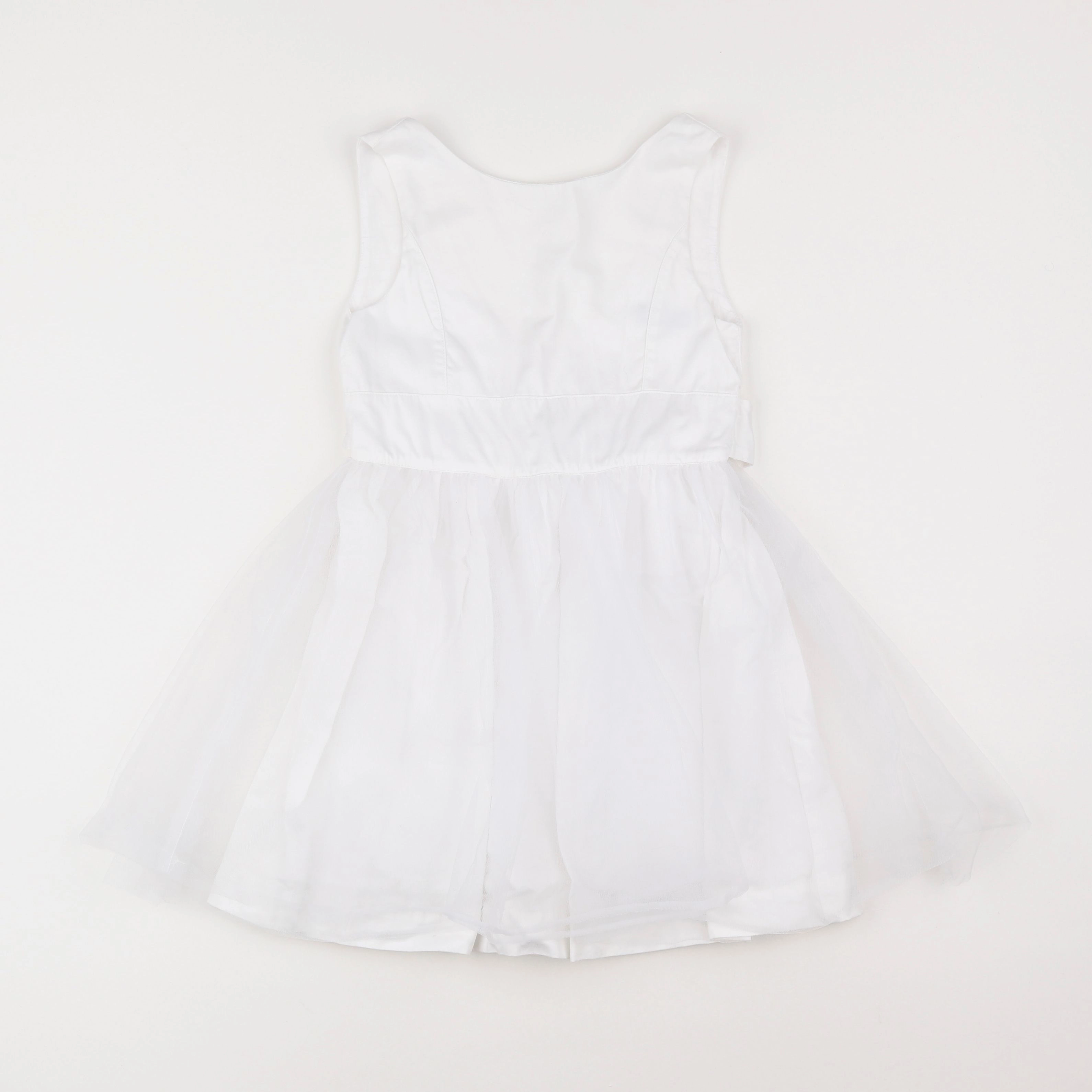 Vertbaudet - robe blanc - 6 ans