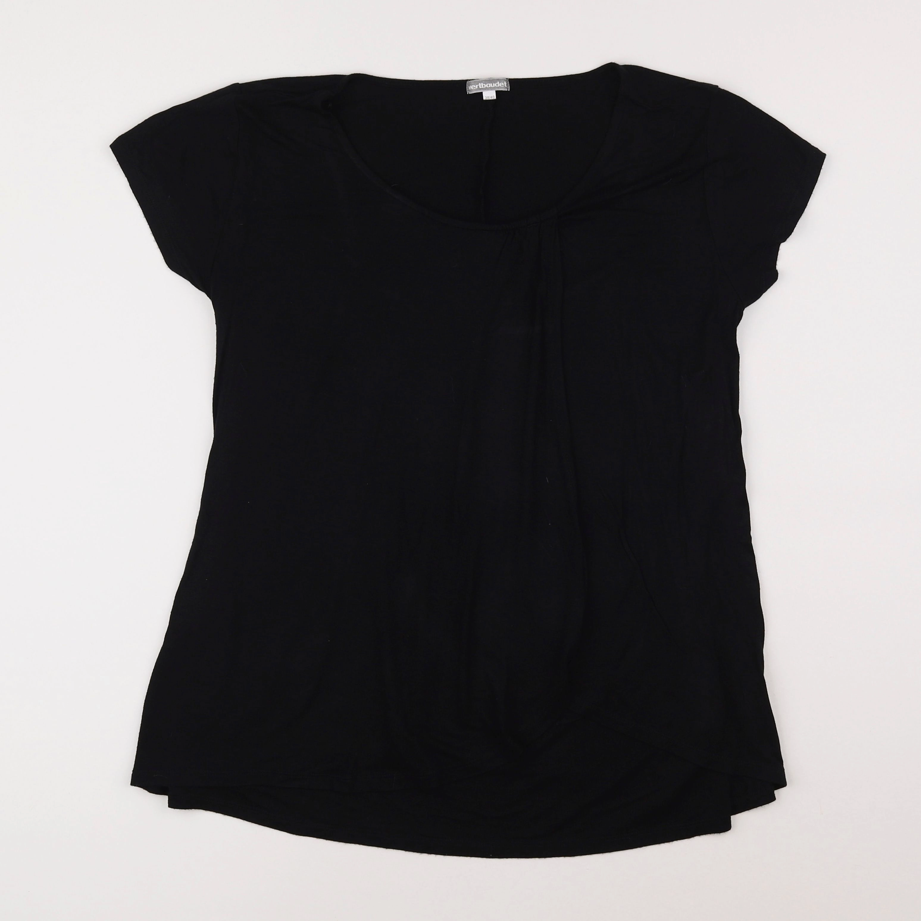 Vertbaudet - tee-shirt grossesse noir - 38 à 40
