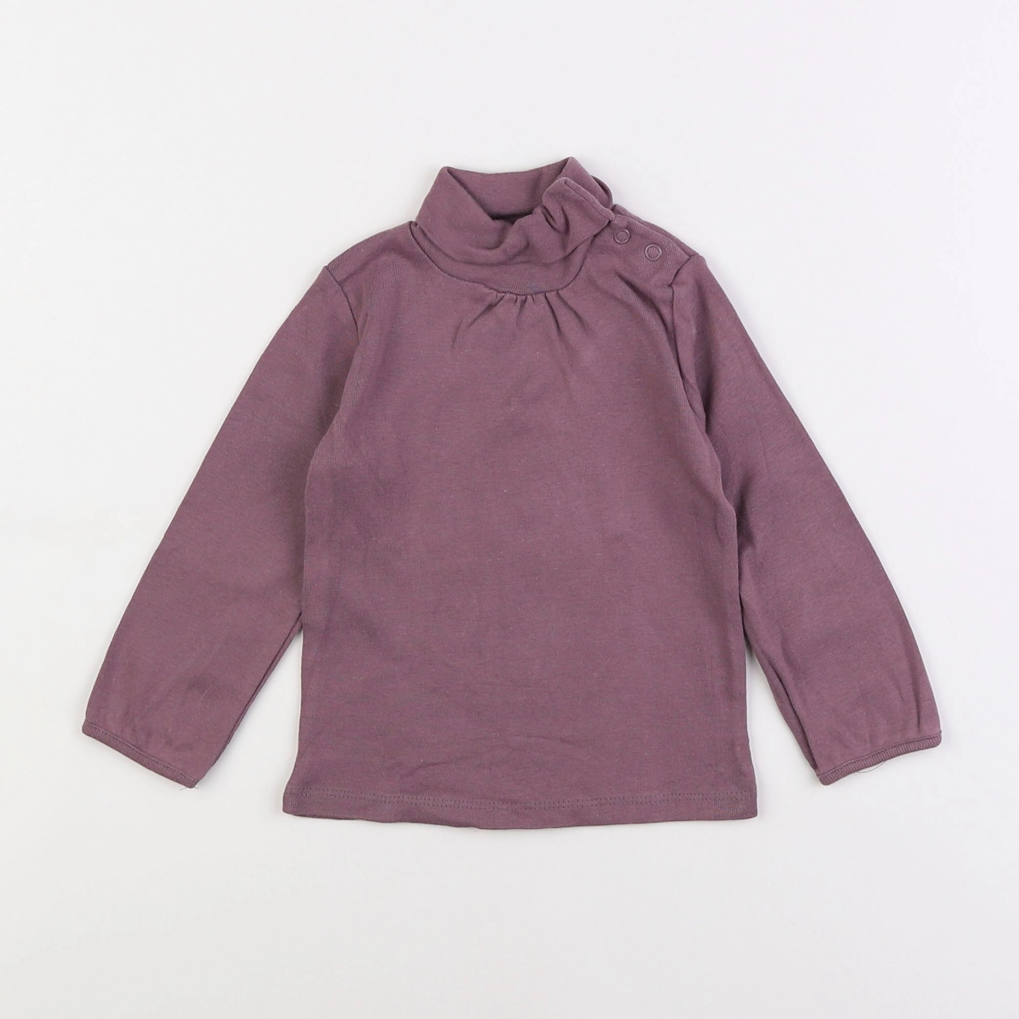 La Redoute - sous-pull violet - 2 ans