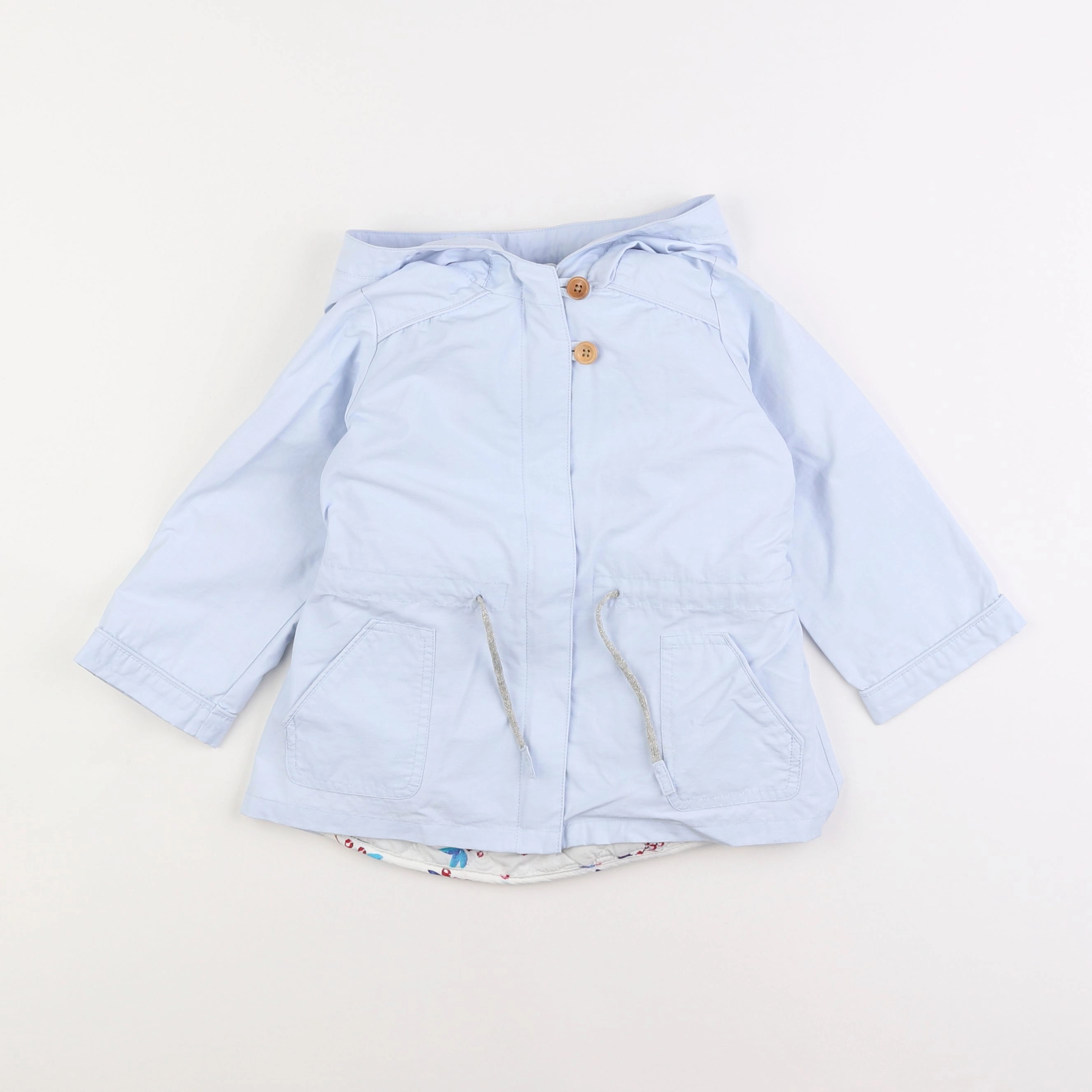 Cyrillus - veste bleu - 3 ans