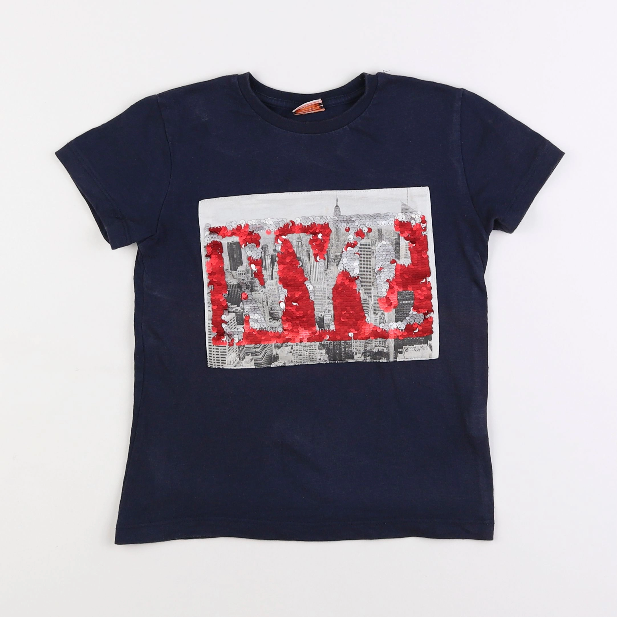 Tape à l'oeil - tee-shirt bleu - 6 ans