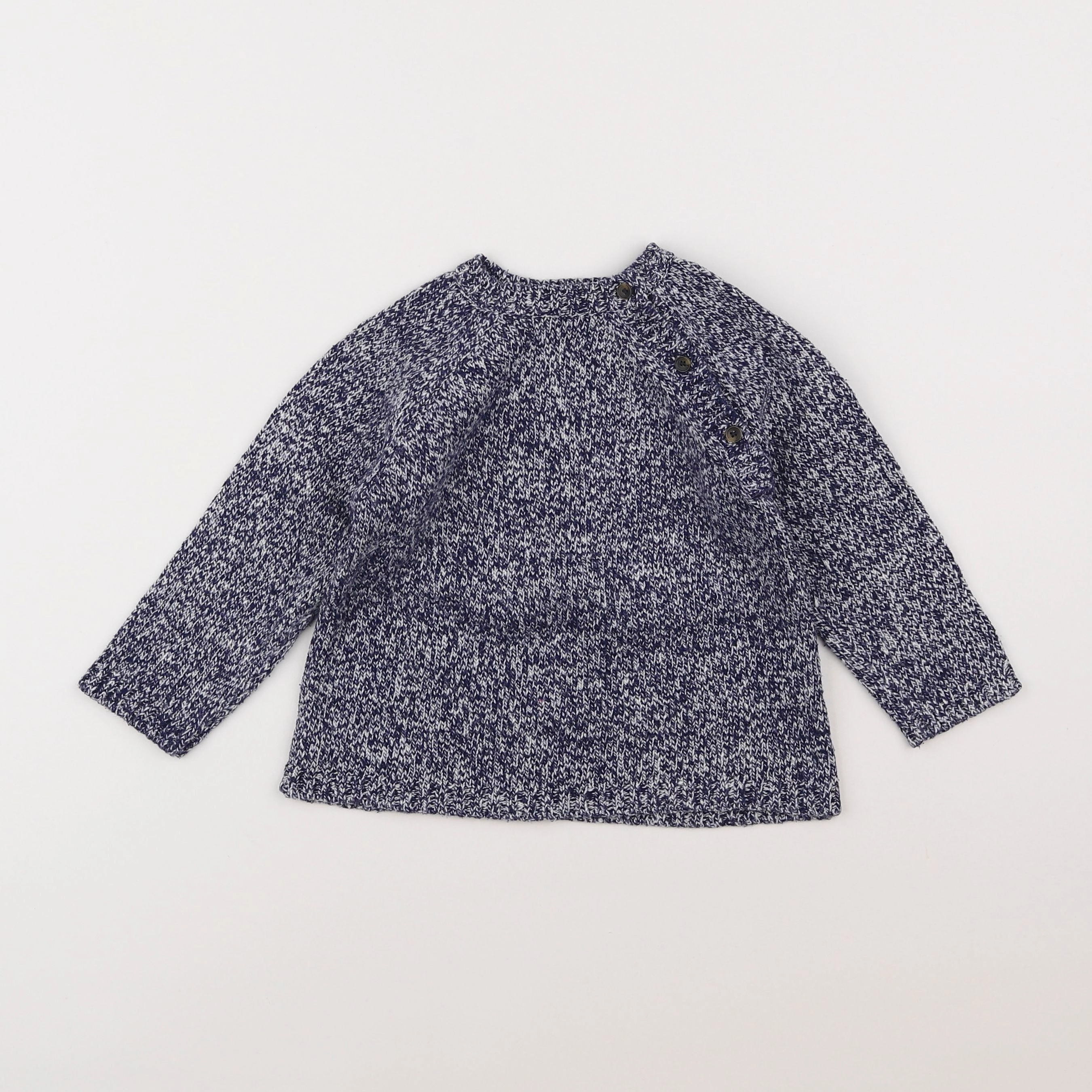 Boutchou - pull gris - 2 ans