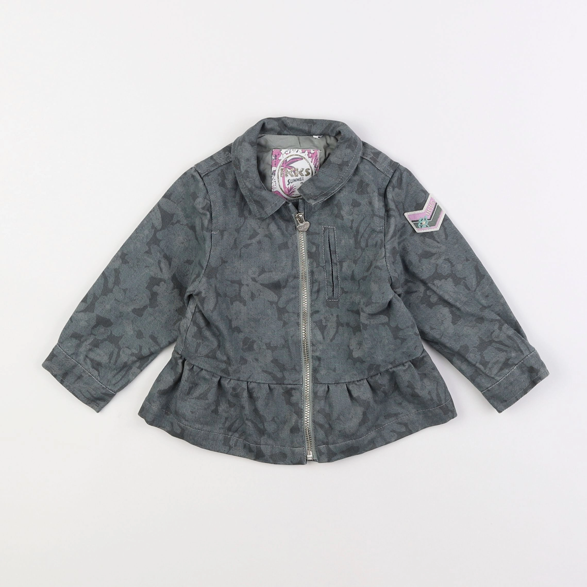 IKKS - veste vert - 18 mois