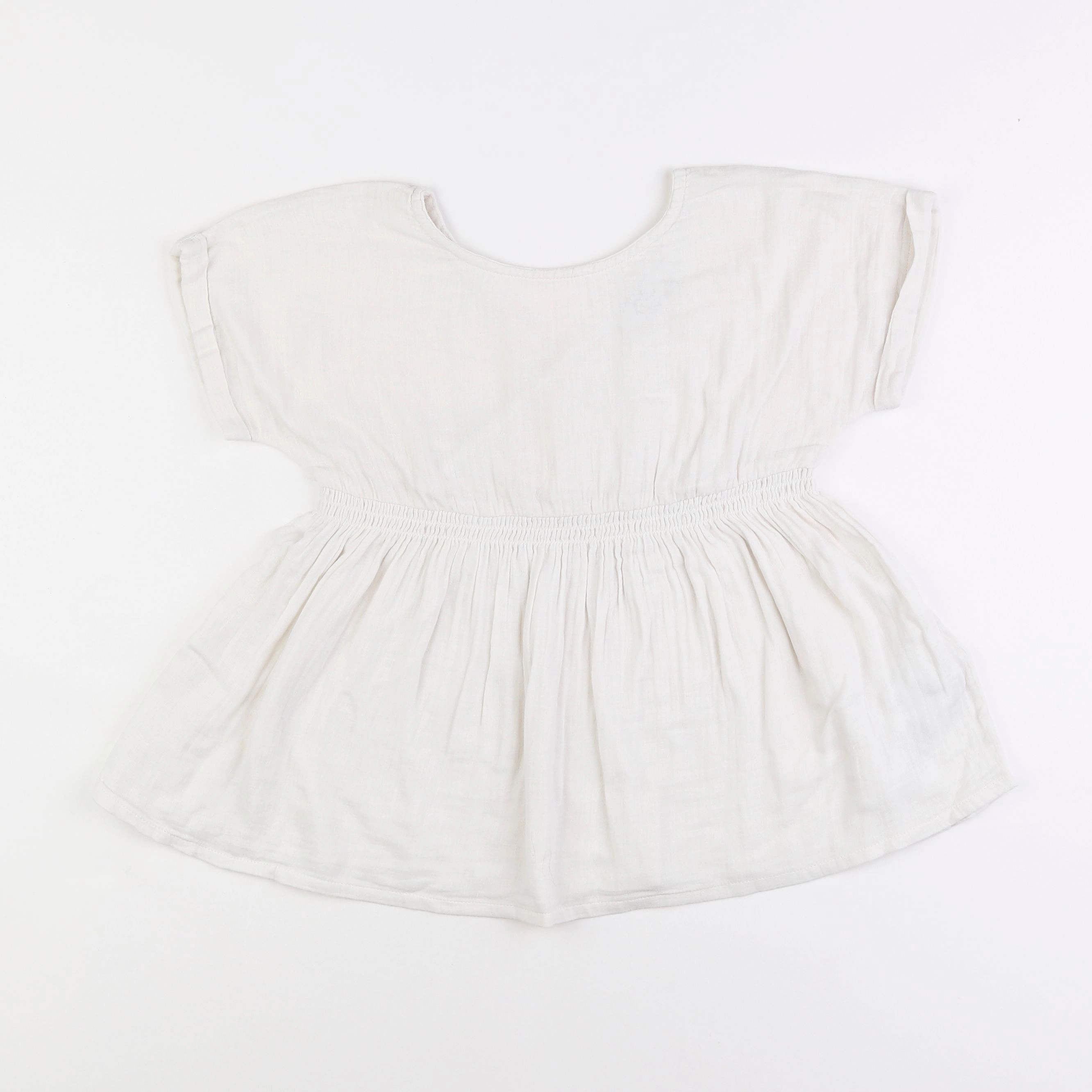 Cyrillus - blouse blanc - 10 ans