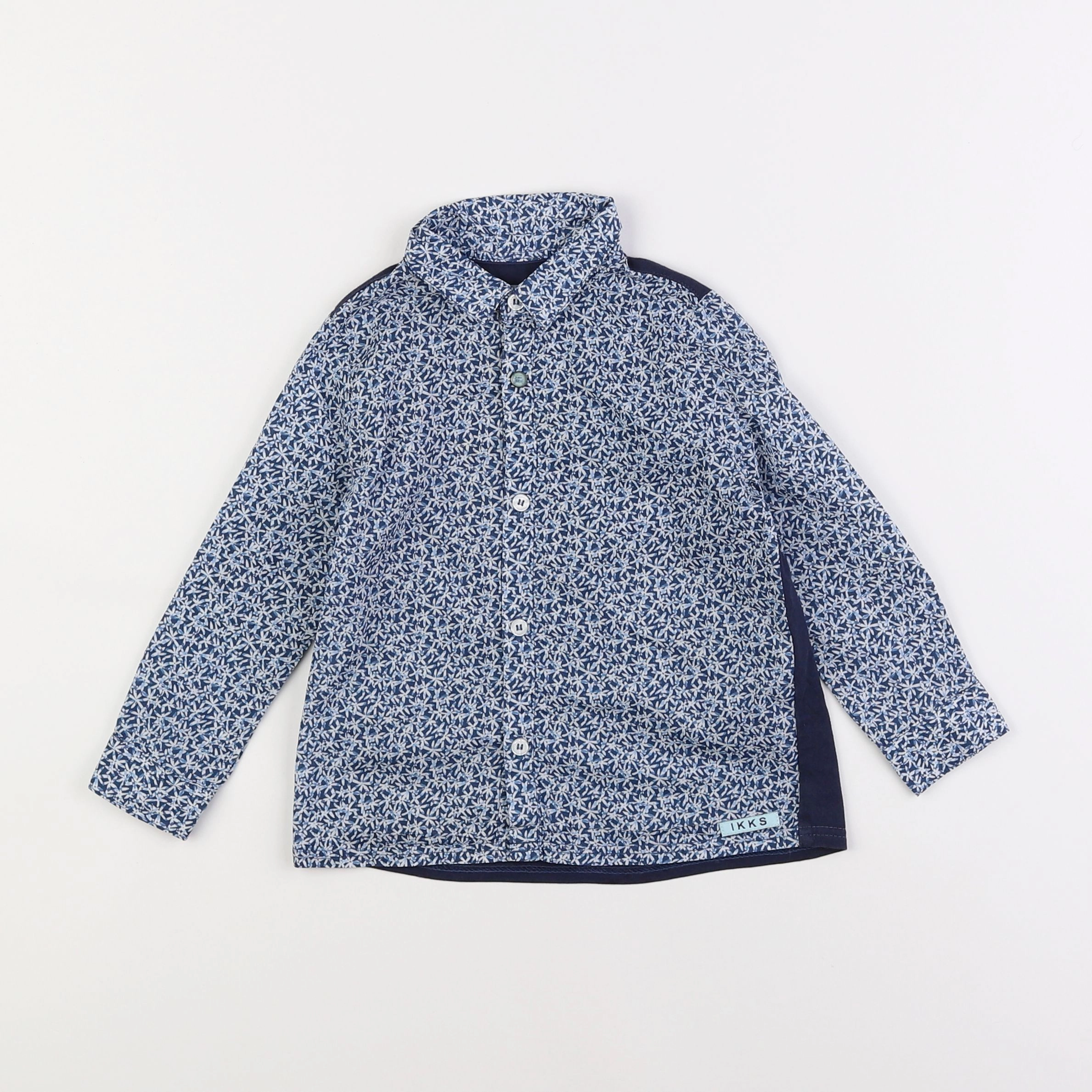 IKKS - chemise bleu - 2 ans