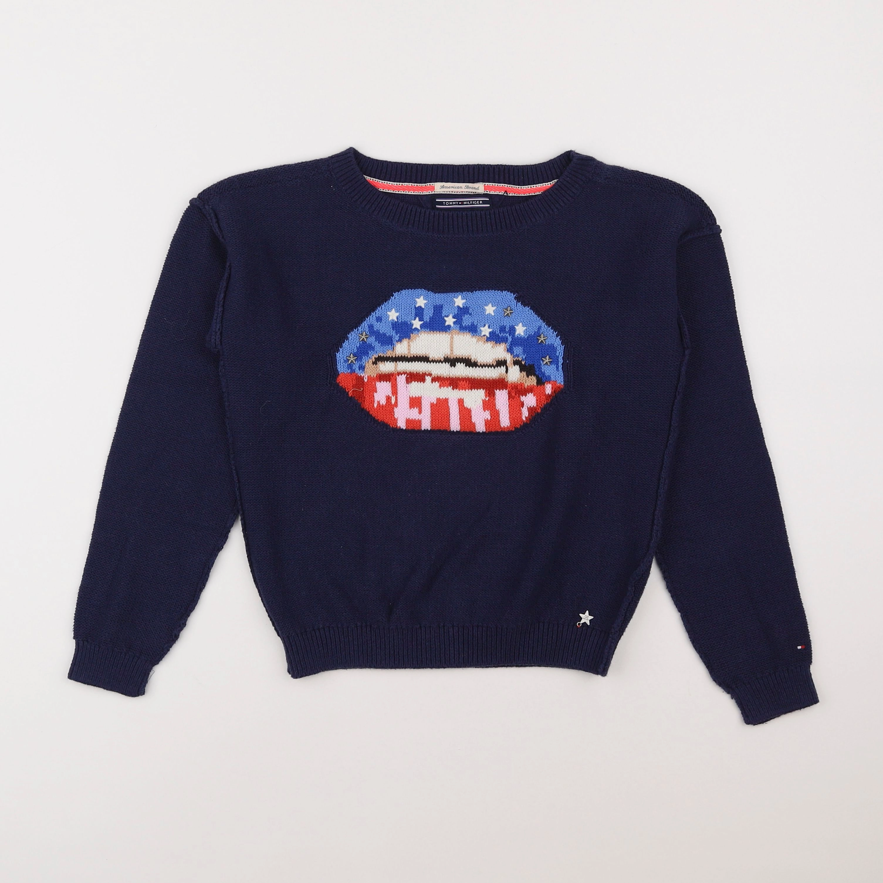 Tommy Hilfiger - pull bleu - 10 ans