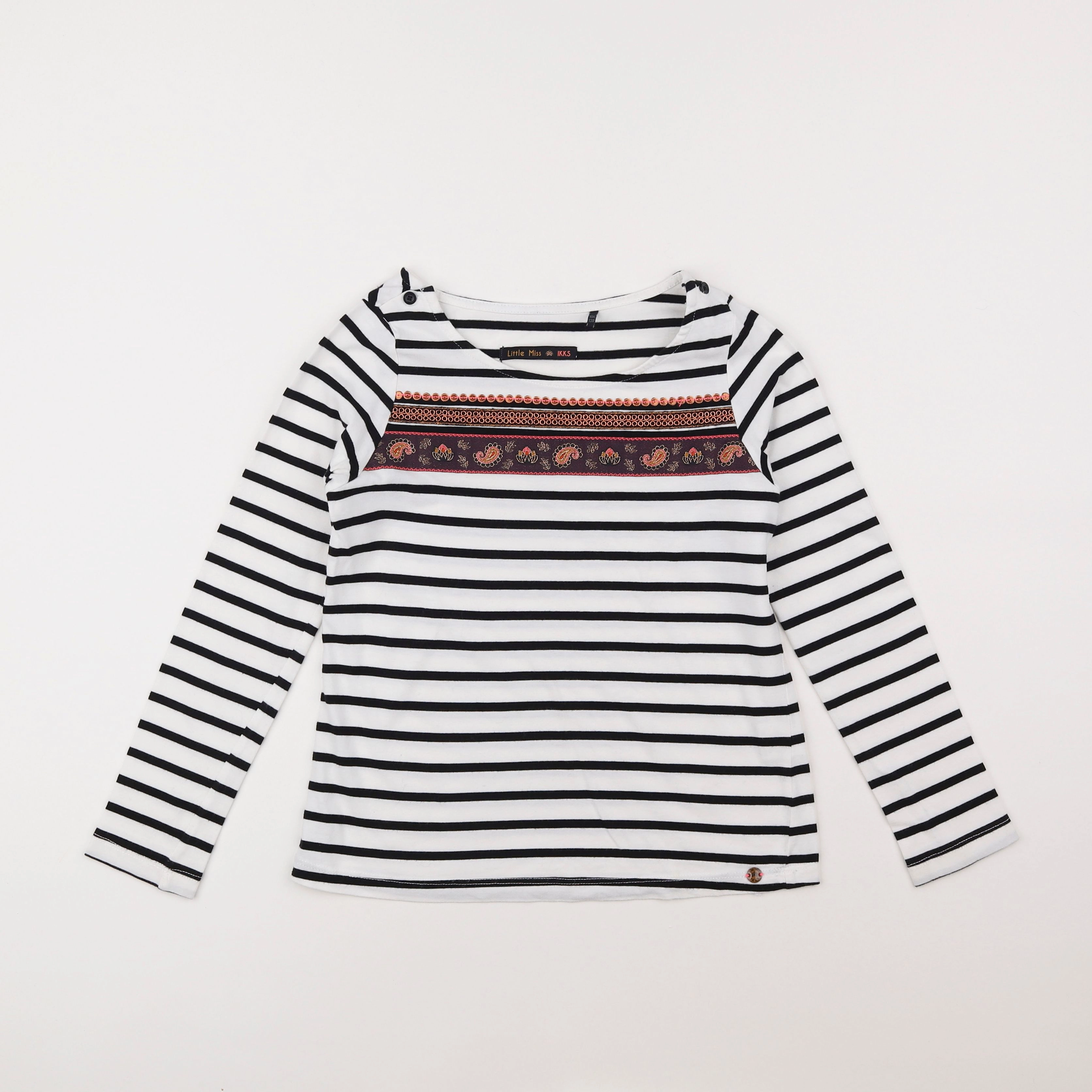 IKKS - tee-shirt multicolore - 10 ans
