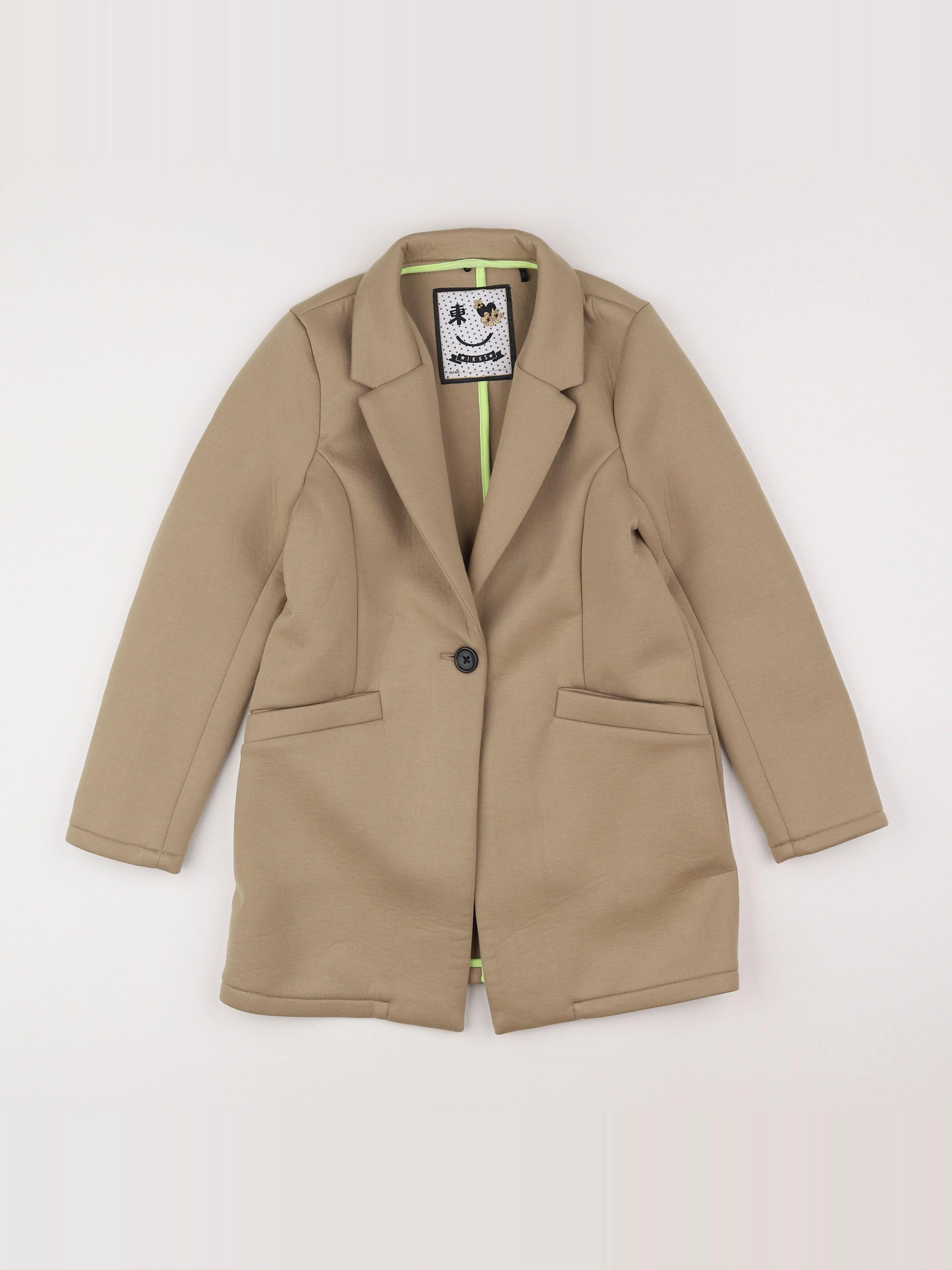 IKKS - manteau marron - 10 ans